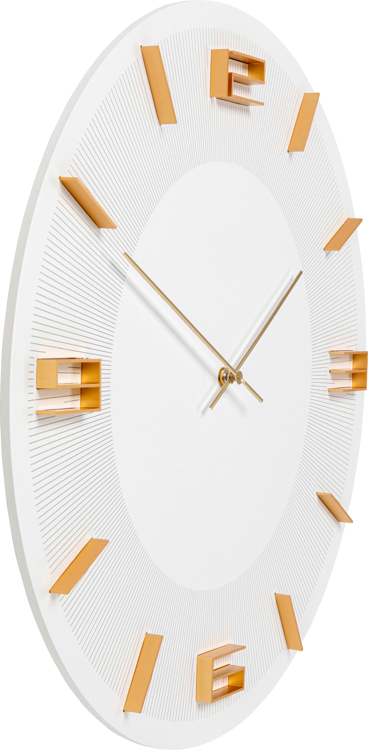 Kare Design Horloge murale »Leonardo Ø49cm« in verschiedenen Farben