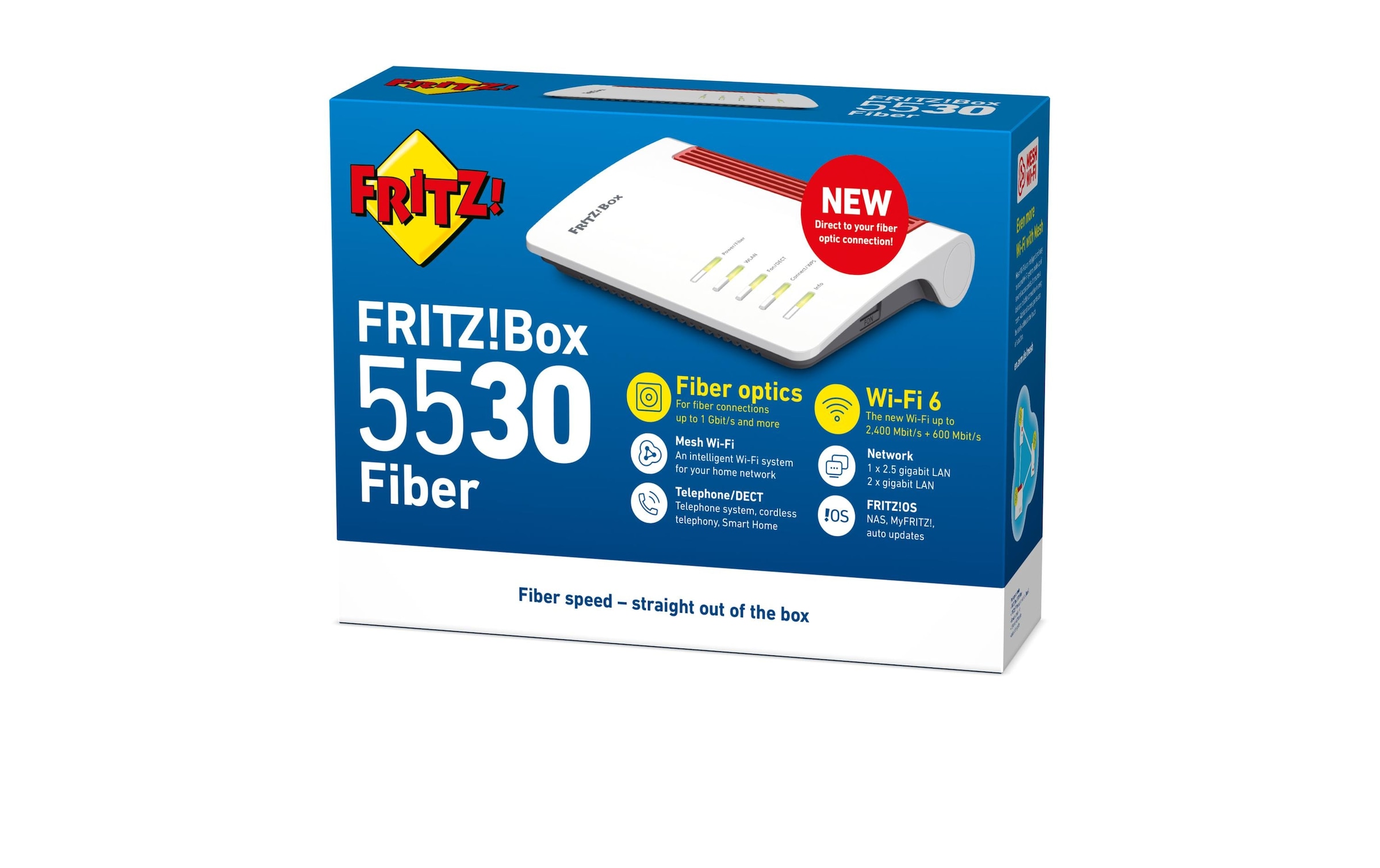   WLAN-Router »FRITZ! FTTH-Router FRITZ!Box 5530 Fiber mit AON SFP«