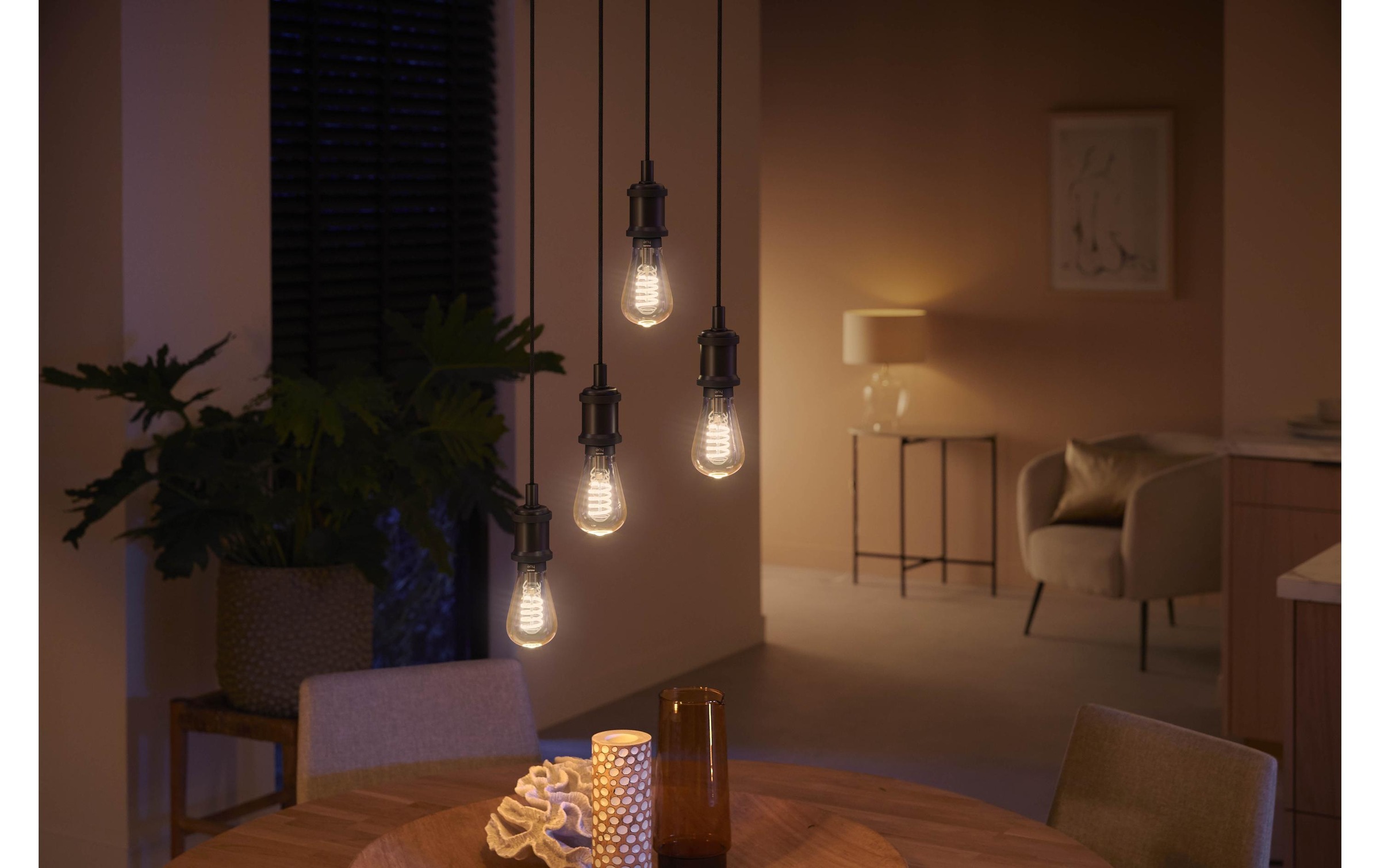 Philips Hue Spezialleuchtmittel »White Ambian«, E27, Neutralweiss-Tageslichtweiss-Kaltweiss-Warmweiss