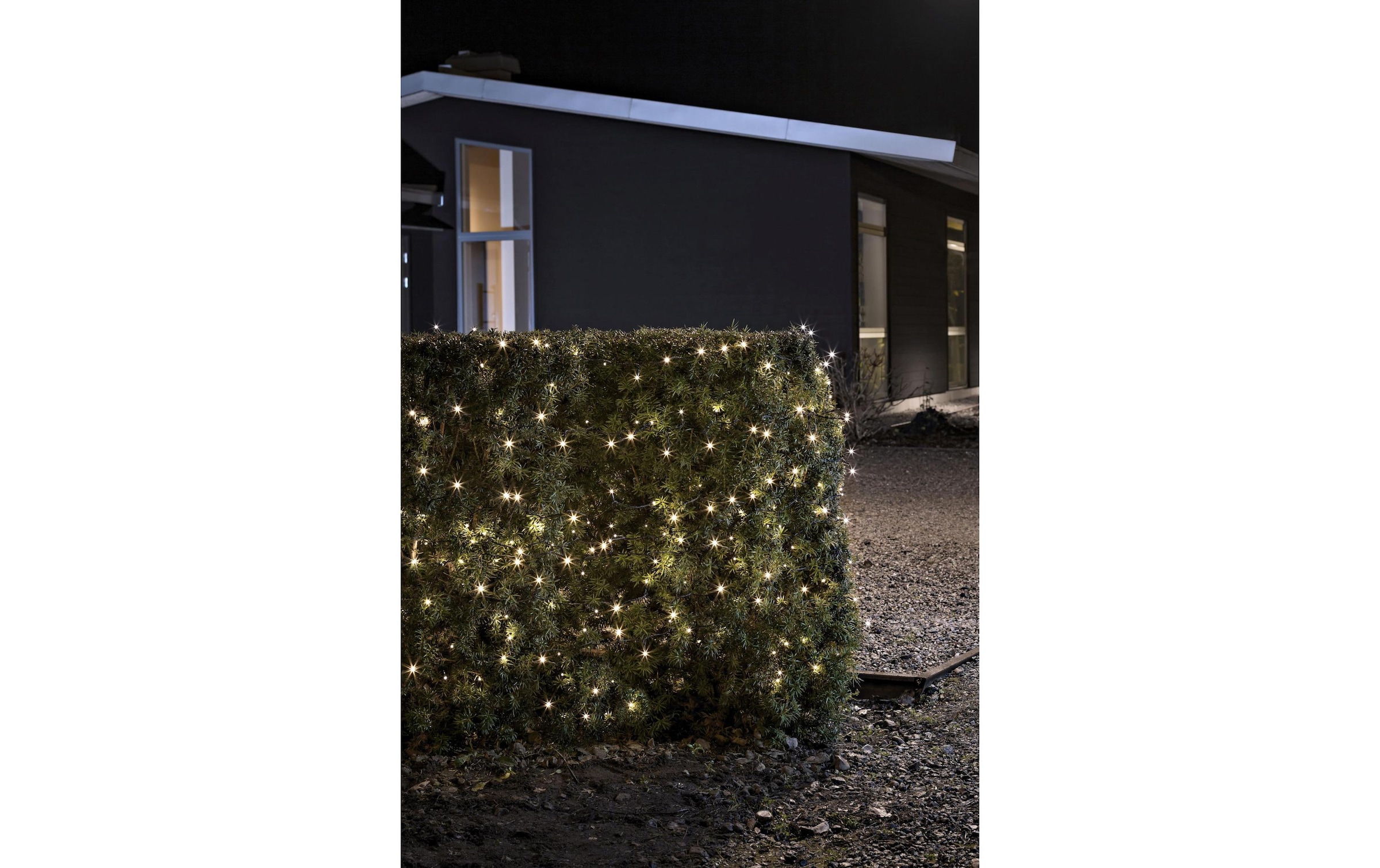 KONSTSMIDE Guirlande lumineuse LED »45180 m Schwarz Dämmerungssensor Outdoor« 120 cuis-flammig