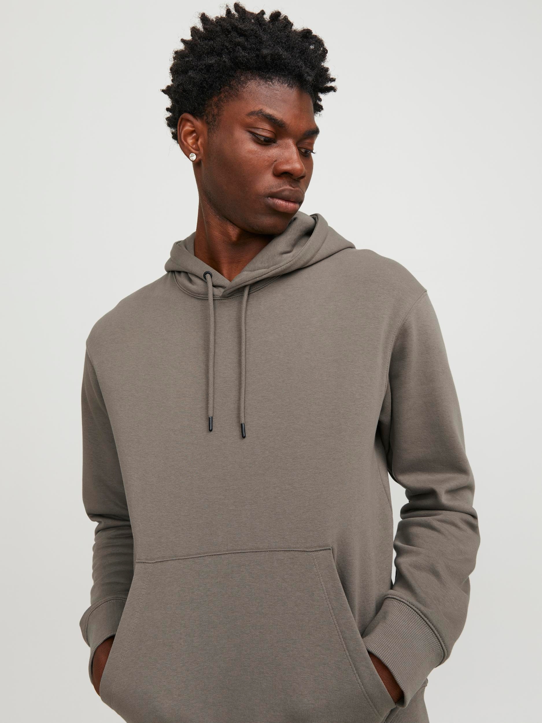 Jack & Jones Kapuzensweatshirt »JJESTAR BASIC SWEAT HOOD NOOS«, mit Rippbündchen