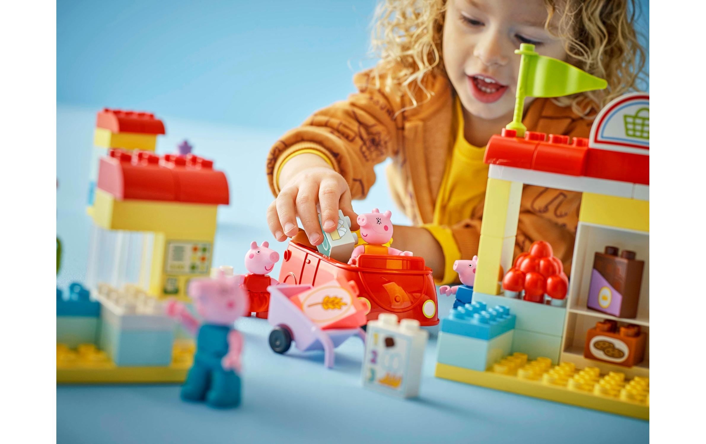LEGO® Spielbausteine »DUPLO® Peppas Supermarkt 10434«, (70 St.)
