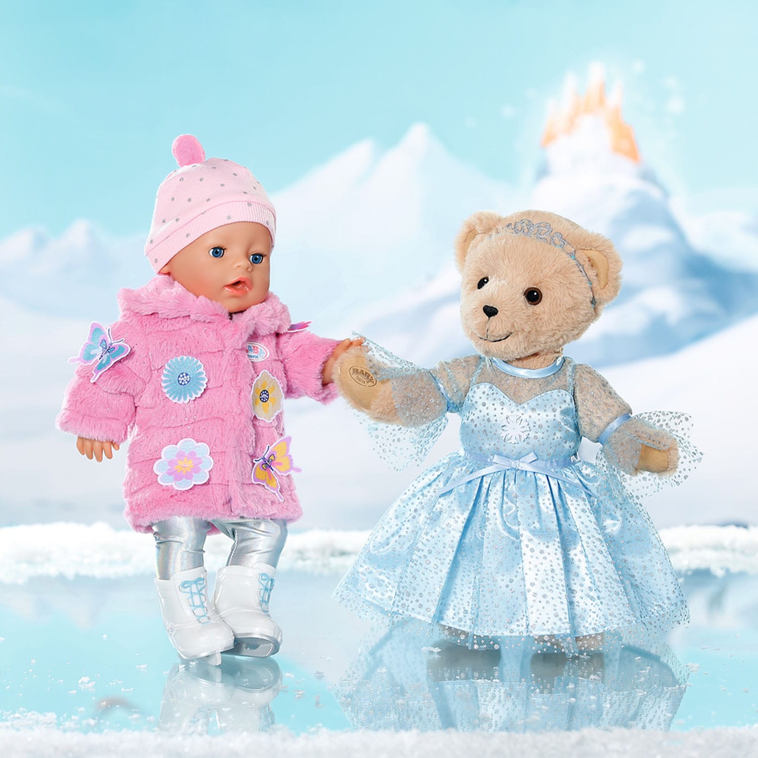 Baby Born Vêtements de poupées »Eisprinzessinnen-Set, 43cm«