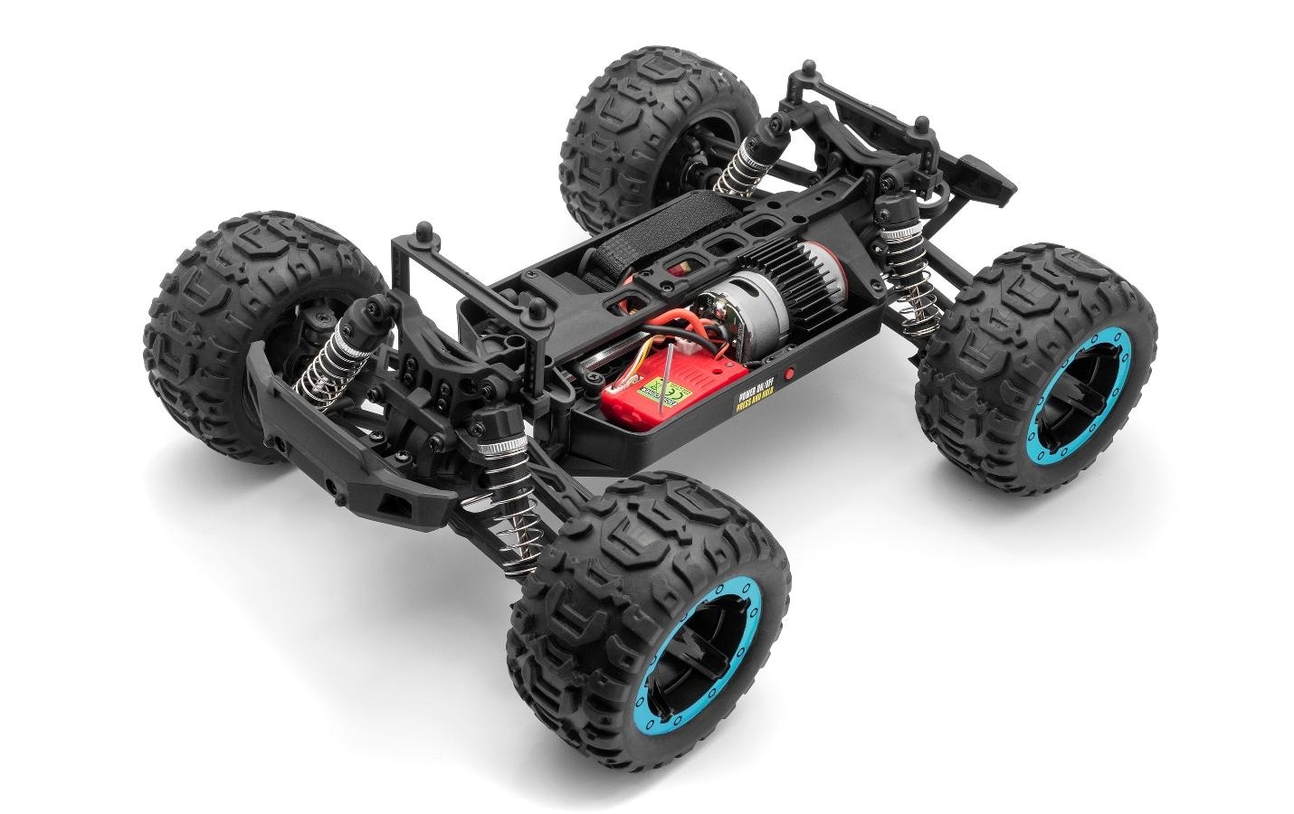 RC-Monstertruck »Blackzon Slyder MT 4WD, Blau«