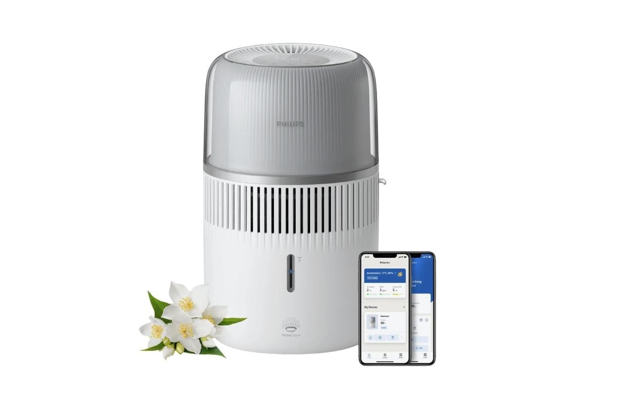 Philips Humidificateur d'air »HU5710/03 5000 Series« 4,5 l Wassertank pour pièces de 56 m², avec technologie NanoCloud
