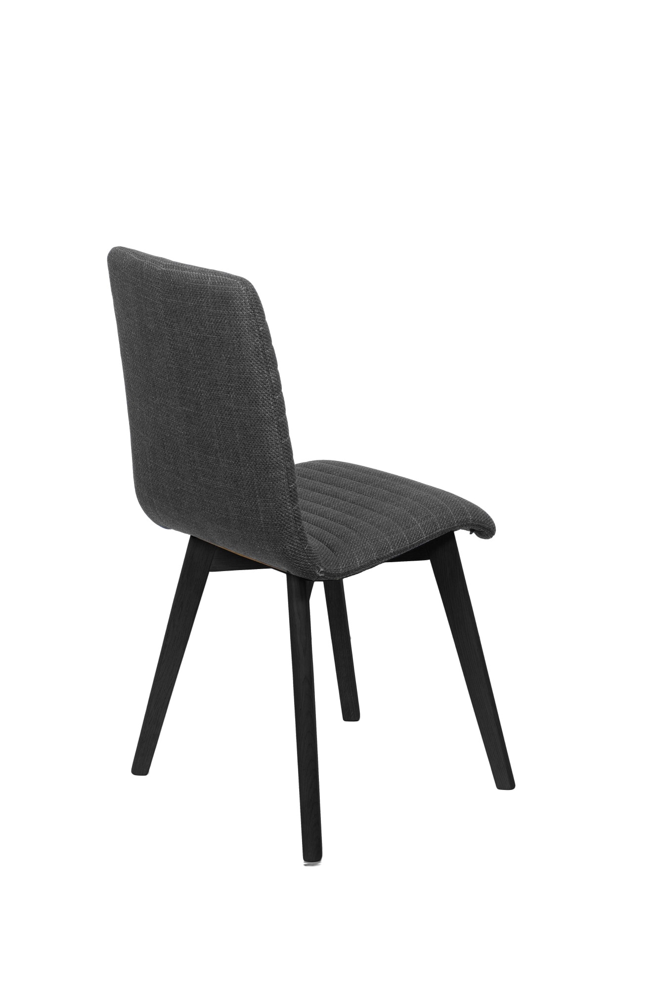Home affaire 4-Fussstuhl »Arosa Esszimmerstuhl, Polsterstuhl, Küchenstuhl, Speisestuhl, Essstuhl«, (Set), 2 St., Chenille, 2er-Set, Beine aus Massivholz Eiche oder Buche, mit gestepptem Stoff
