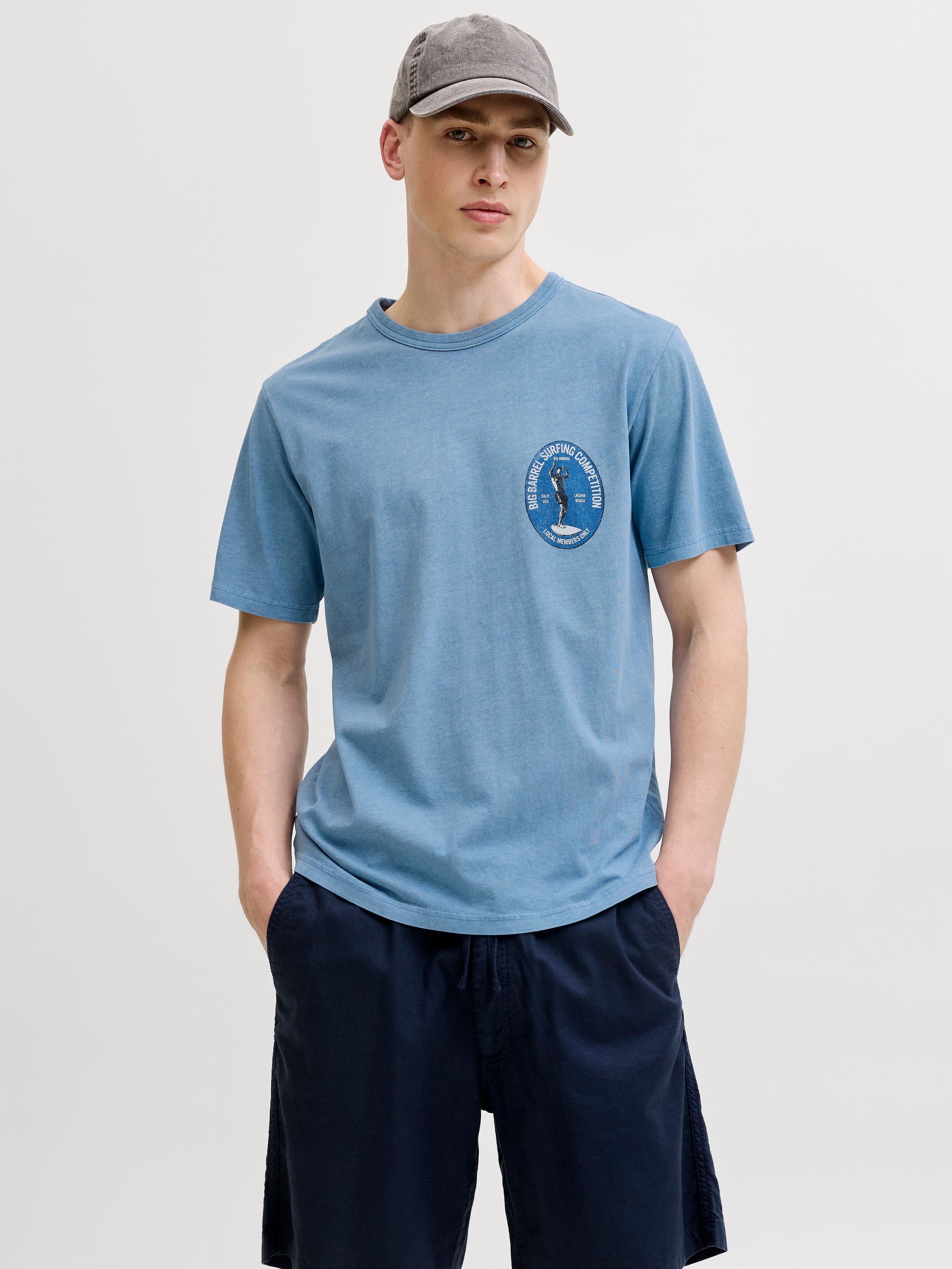 Image of Jack & Jones T-Shirt "JPRBLUMAXWELL SS TEE" mit Print