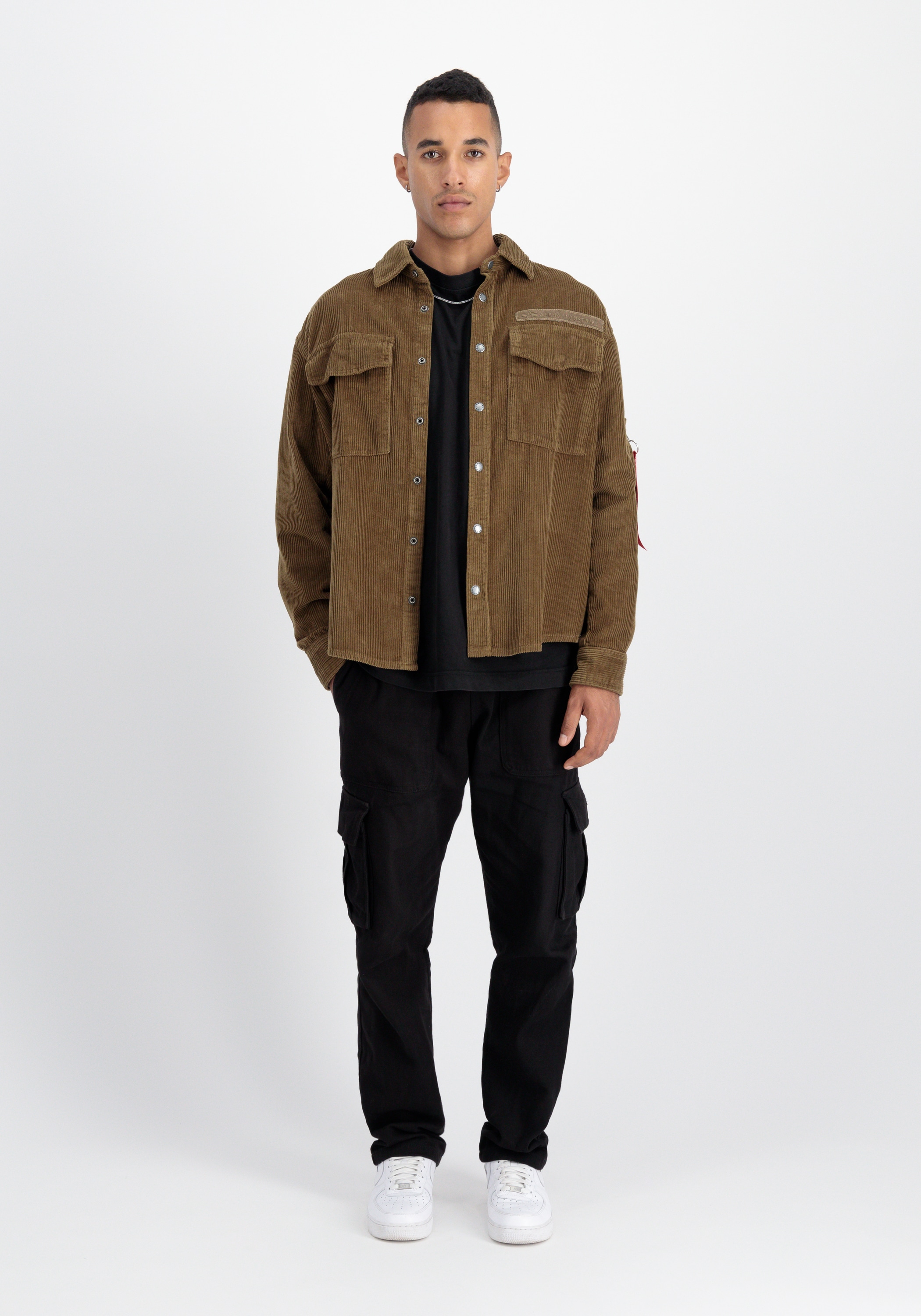 Alpha Industries Hemdjacke »Alpha Industries Men - Overshirts Cord Overshirt«