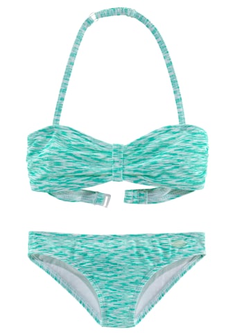 Venice Beach Bandeau-Bikini, in Melange-Optik kaufen