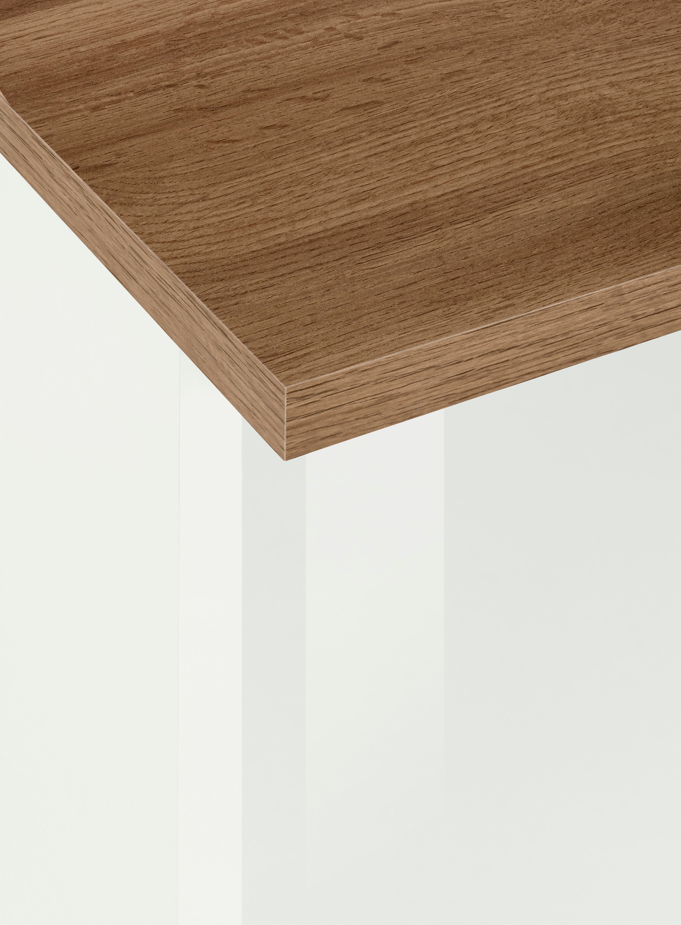 KOCHSTATION Küchenzeile »KS-Virginia,neu in verbesserter Ausführung« Arbeitsplatte 38 mm stark, Stauraum, Softclose,  Breite 300 cm, Soft-Close, ohne E-Geräte