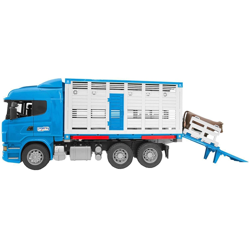 Bruder® Spielzeug-Transporter »Lastwagen Scania R-Serie Tiertransport-LKW«