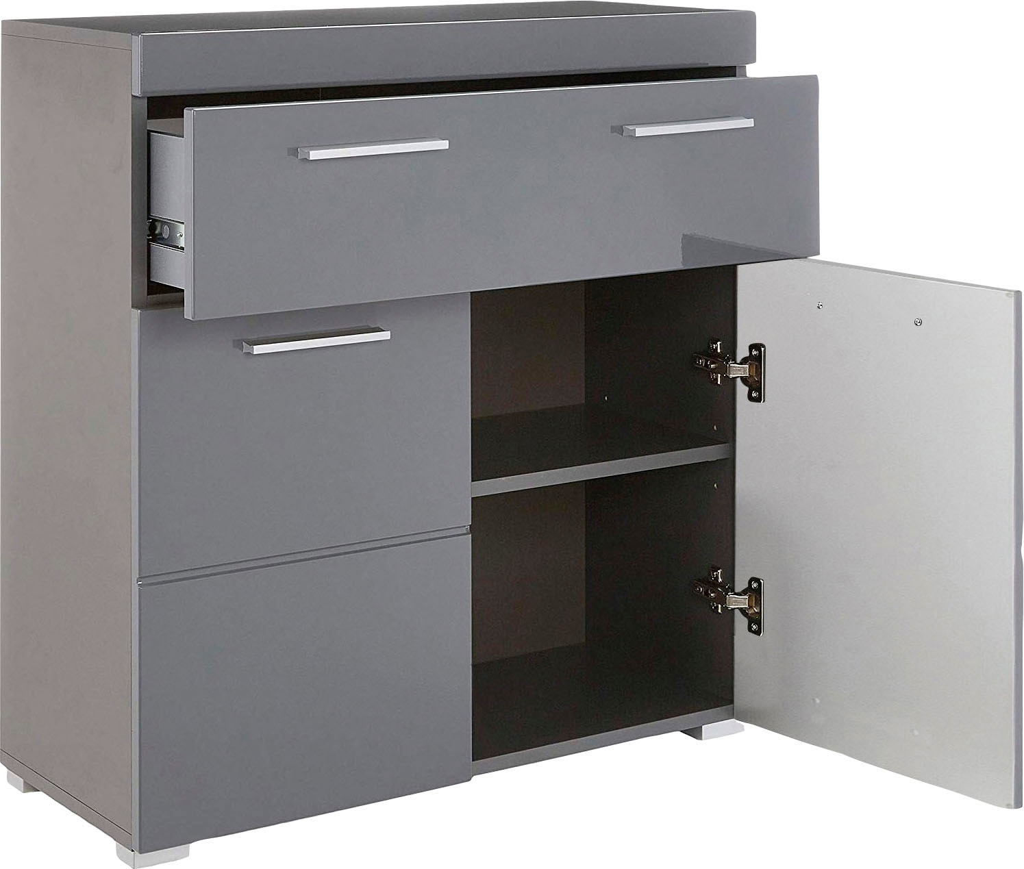 welltime Unterschrank »Avena« Badezimmerschrank mit 1 grossen Schubkasten und 2 Türen - 73/31/79 cm