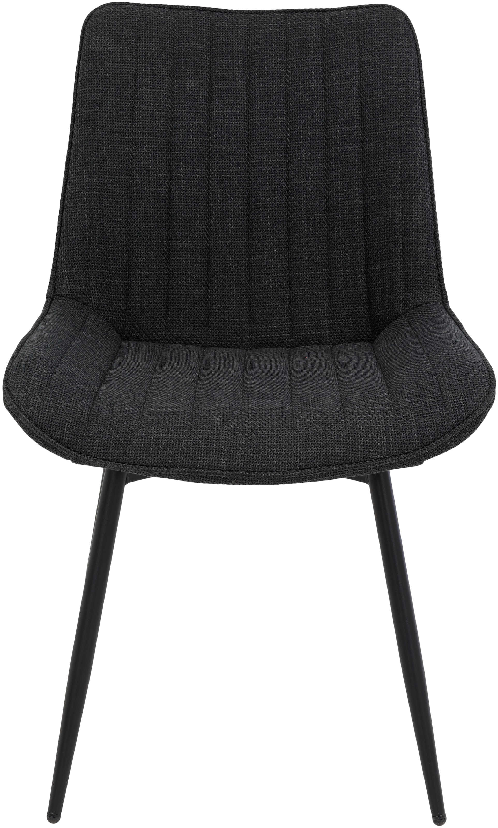 HELA Drehstuhl »Vierfussstuhl BERGEN«, (Set), 2 St., Webstoff, Esszimmerstuhl, XL-Sitzbreite, 360° drehbar