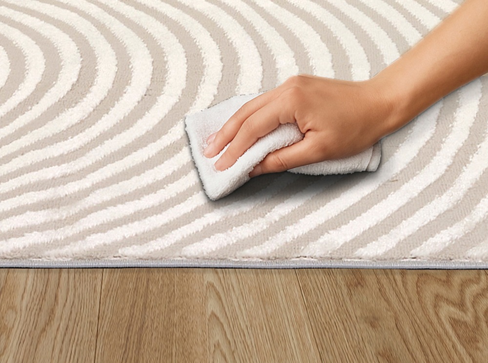 ASTRA Teppich »Jules 253«, rechteckig, 8 mm Höhe, Hoch Tief Struktur, Kurzflor, Wohnzimmer, Schlafzimmer