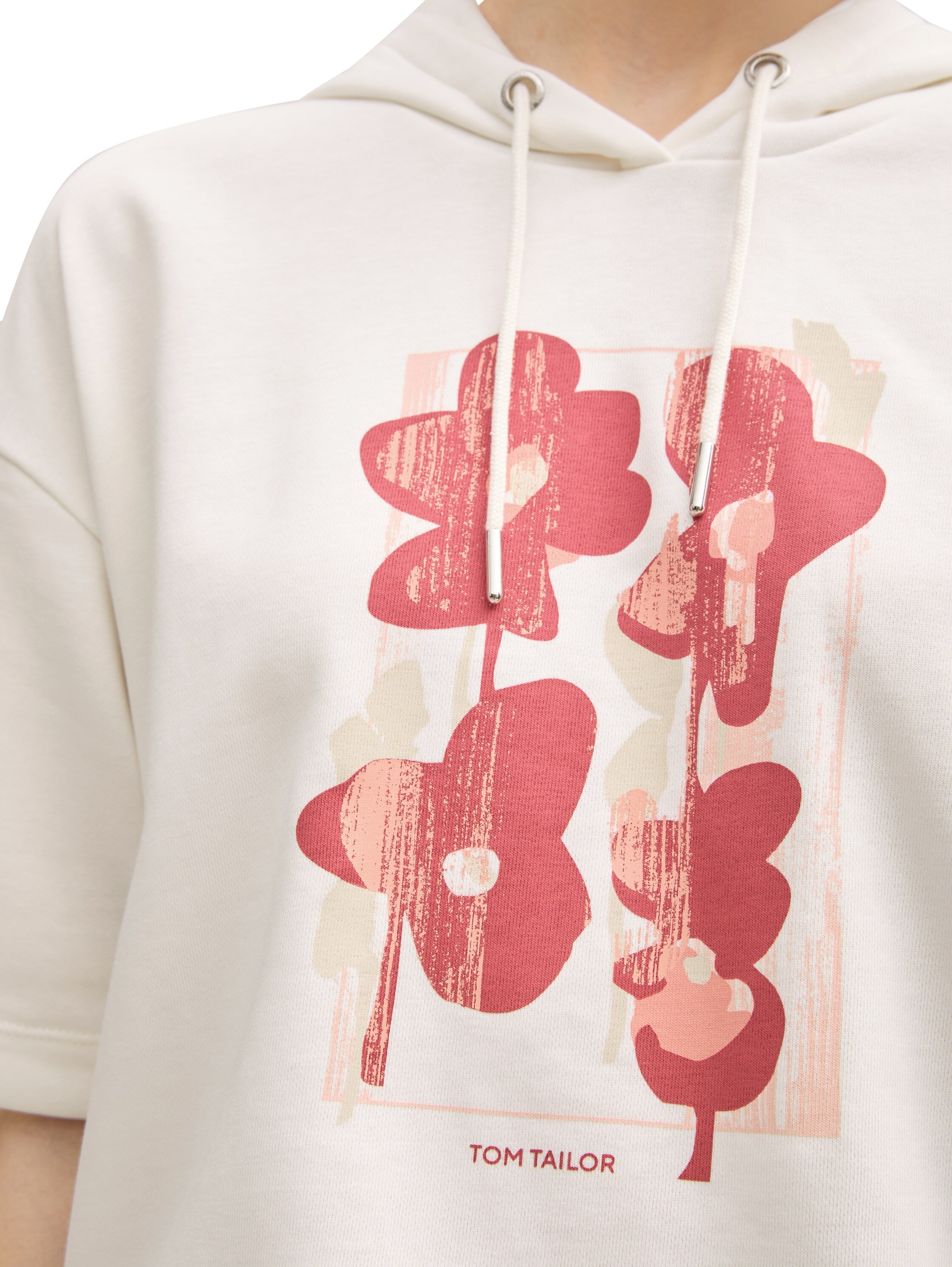 TOM TAILOR Hoodie, mit Front Print