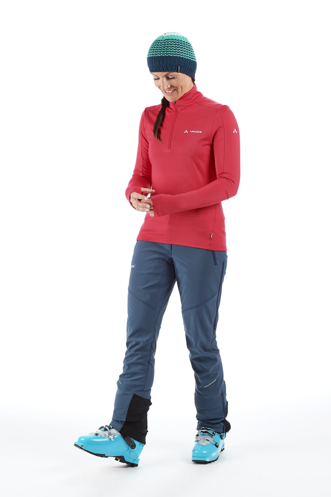 VAUDE T-shirt à manches longues »WOMEN'S LIVIGNO HALFZIP II« 1 cuis tlg.