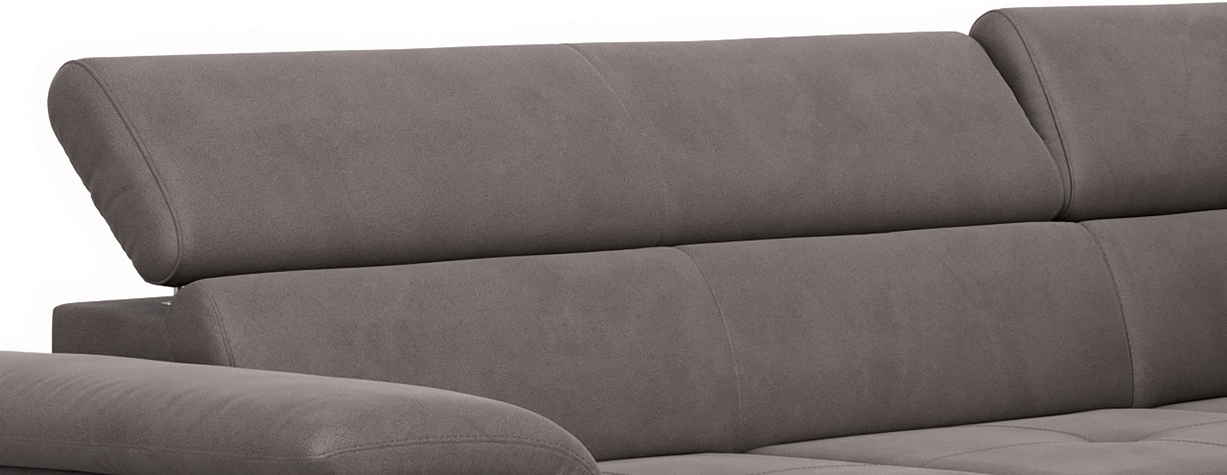 COTTA Ecksofa »Astra L-Form, B: 286 cm« mit Kopfteilverstellung, optional Bettfunktion & Bettkasten