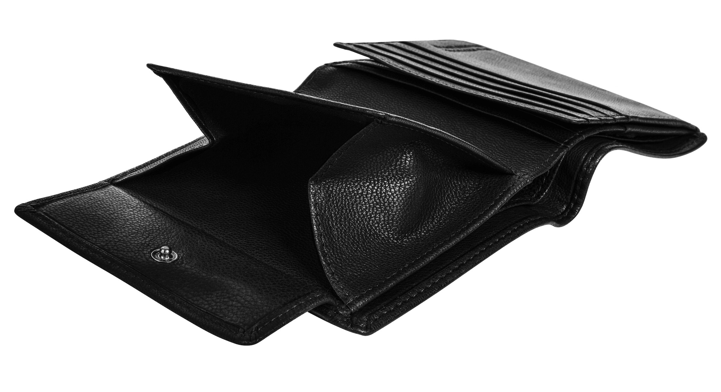 bugatti Geldbörse »BLACK MAGIC« echt Leder