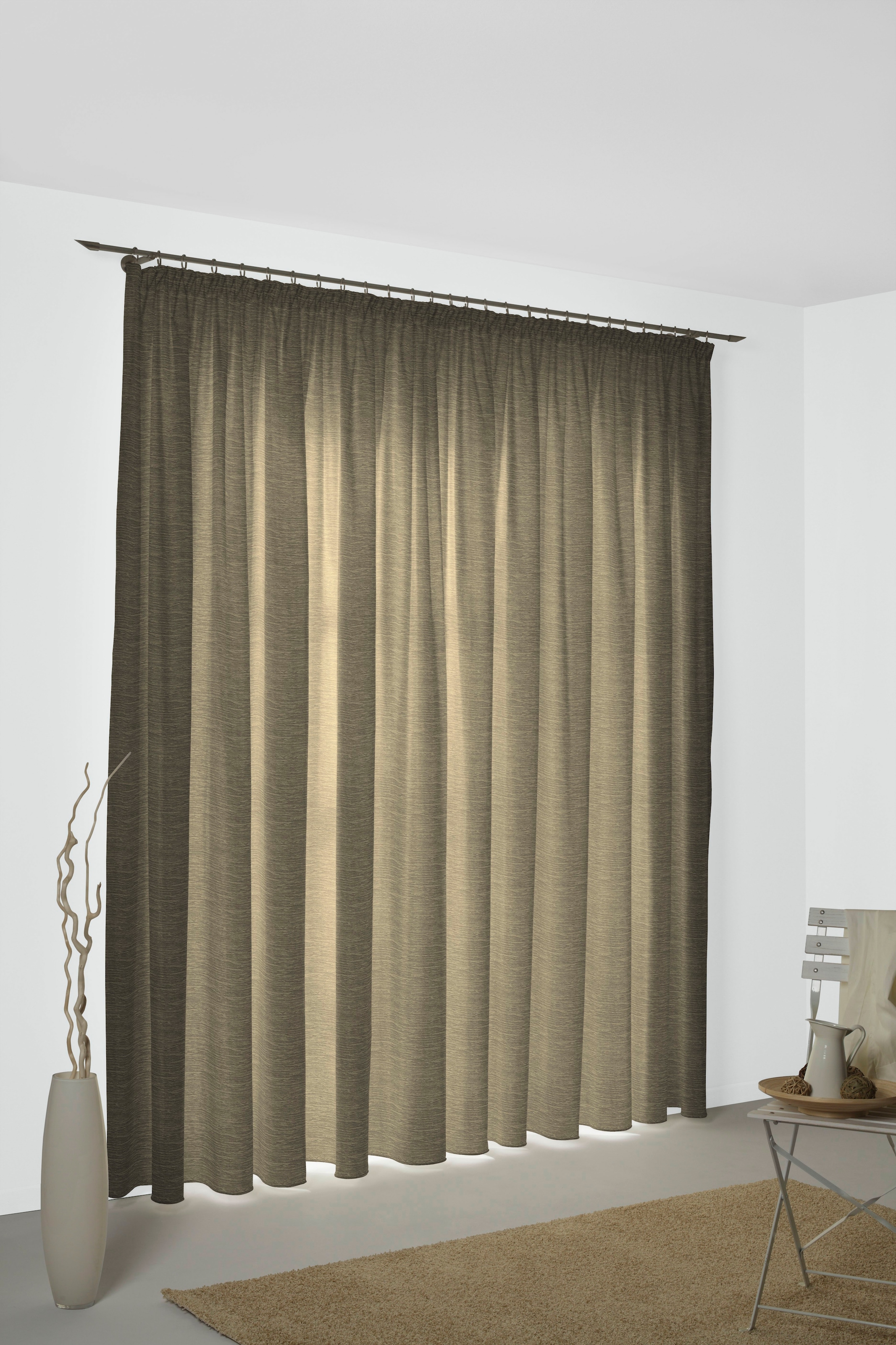 Wirth Vorhang »Trondheim B« Kräuselband 1 Stk. tlg. nach Mass