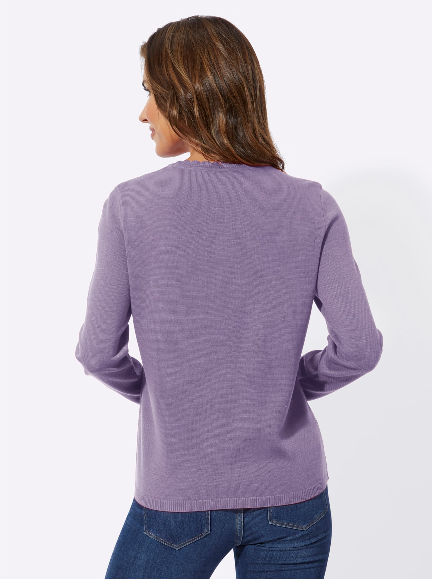 Classic Basics Pull en tricot »Ajour-Pullover«
