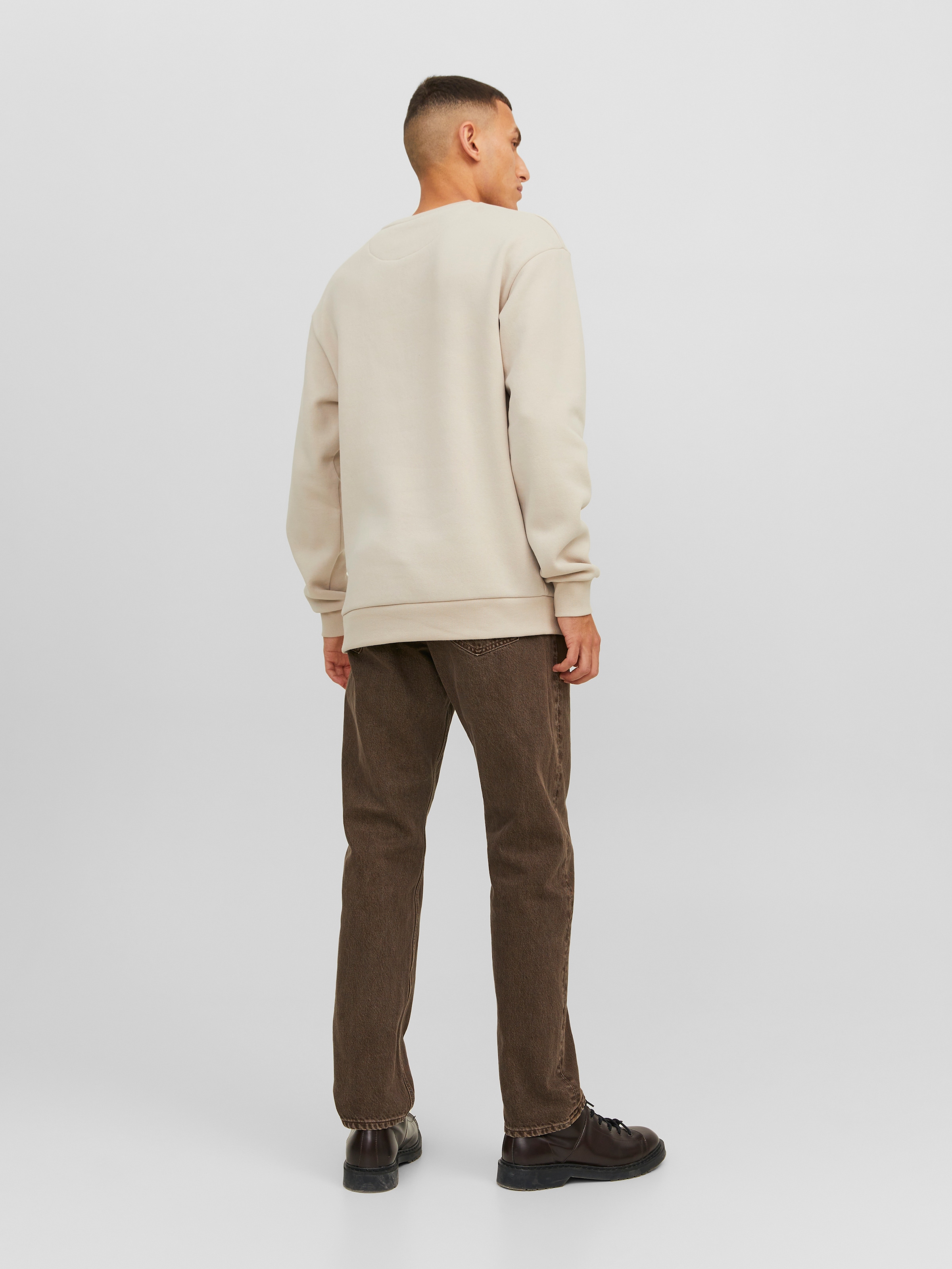 Jack & Jones Sweatshirt »JJEBRADLEY SWEAT CREW 2PK MP«, 2 Materialmix, relaxed fit
