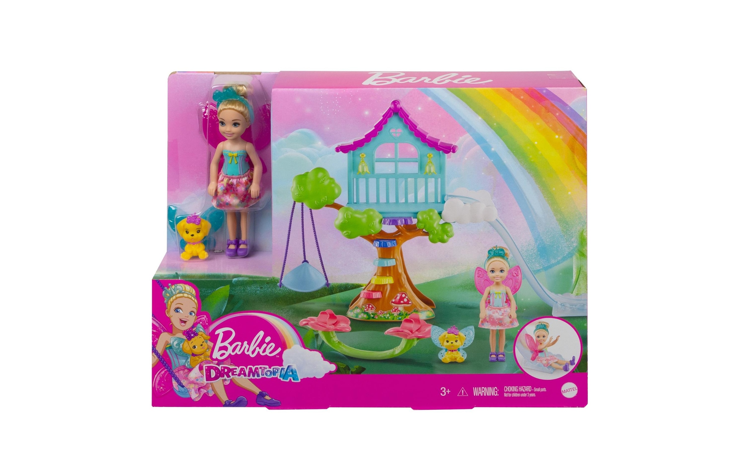 Barbie Spielwelt »Dreamtopia Chelsea Feen-Baumhaus«