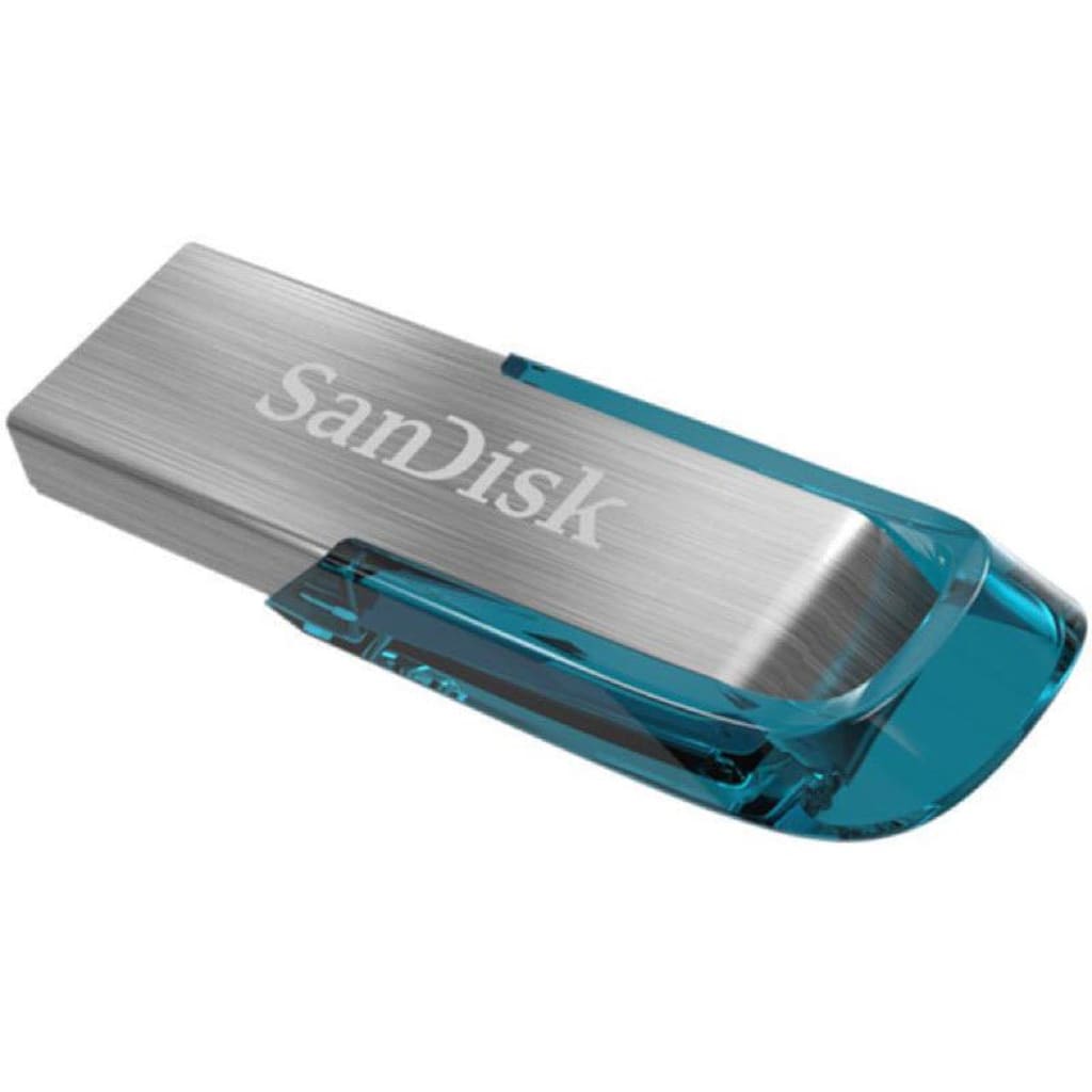 Sandisk USB-Stick »USB 3,0 Ultra Flair 128 GB Blau«, (Lesegeschwindigkeit 150 MB/s)