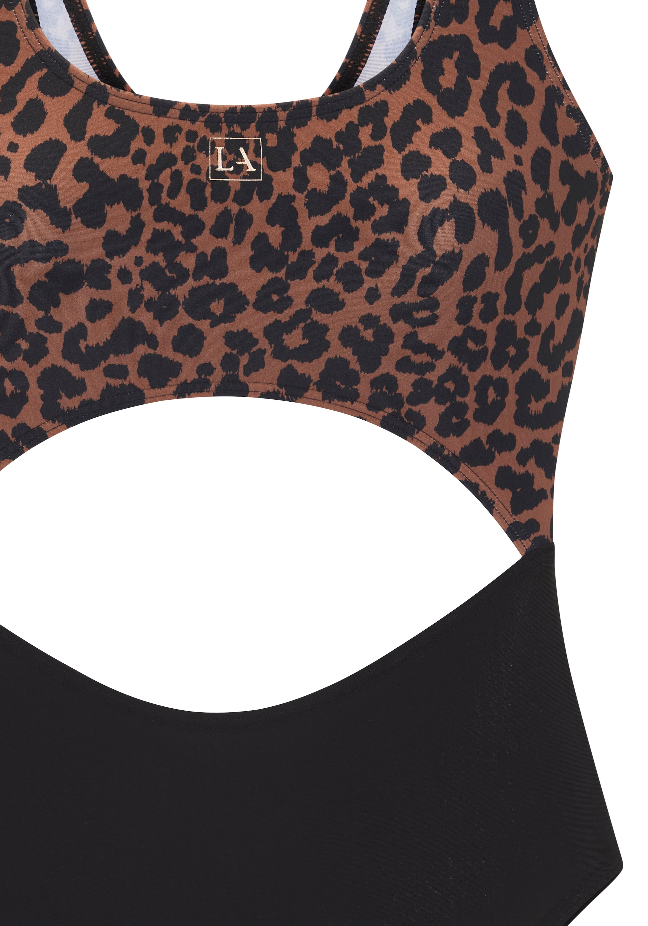 LASCANA ACTIVE Badeanzug mit Leo-Print