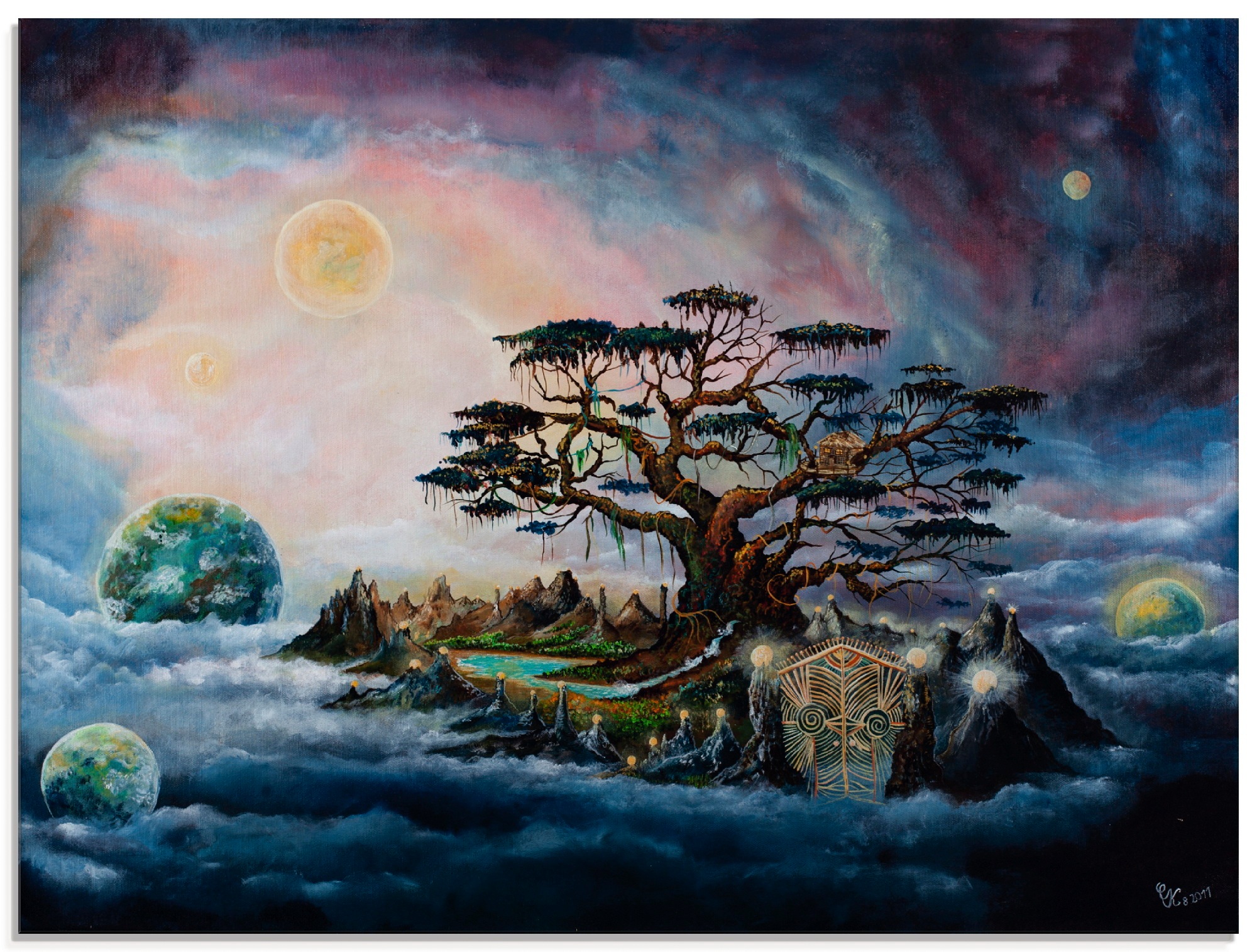 Image of Artland Glasbild »Der Weltenwächter«, Landschaften, (1 St.) bei Ackermann Versand Schweiz