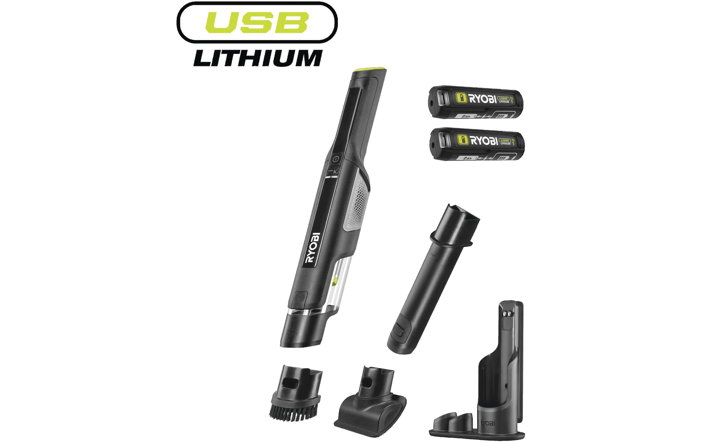 RYOBI Aspirateur à main sans fil »RYOBI RHV44-220G«