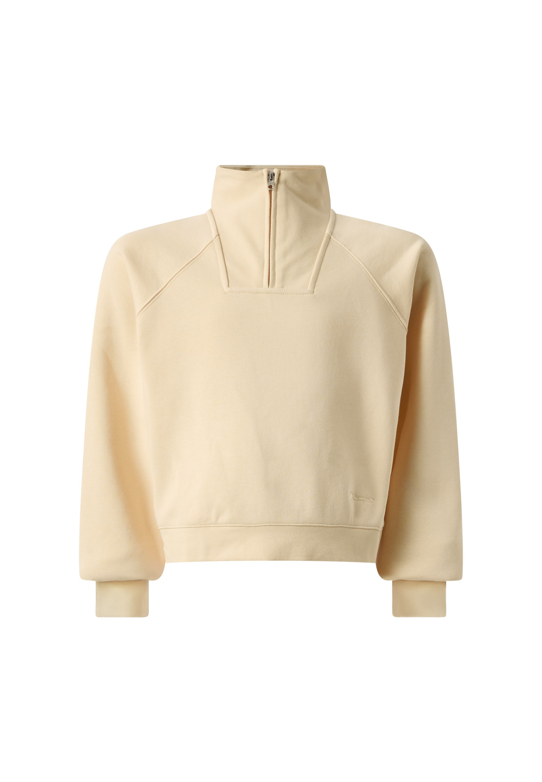 Image of Champion Sweatshirt "SPORTWEAR HALF ZIP Loose Fit", mit halbem Reissverschluss, aus Baumwolle und Polyester, Loose Fit