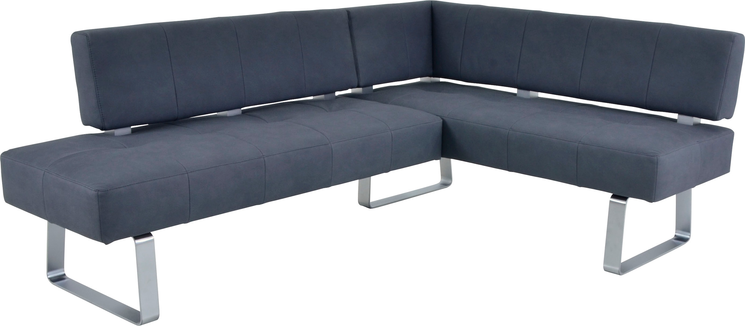 K+W Komfort & Wohnen Ensemble de bancs d'angle »Spider II« Ensemble, 4 cuis tlg. côté long 195cm, 2 chaises à bascule, table extensible largeur 120 cm