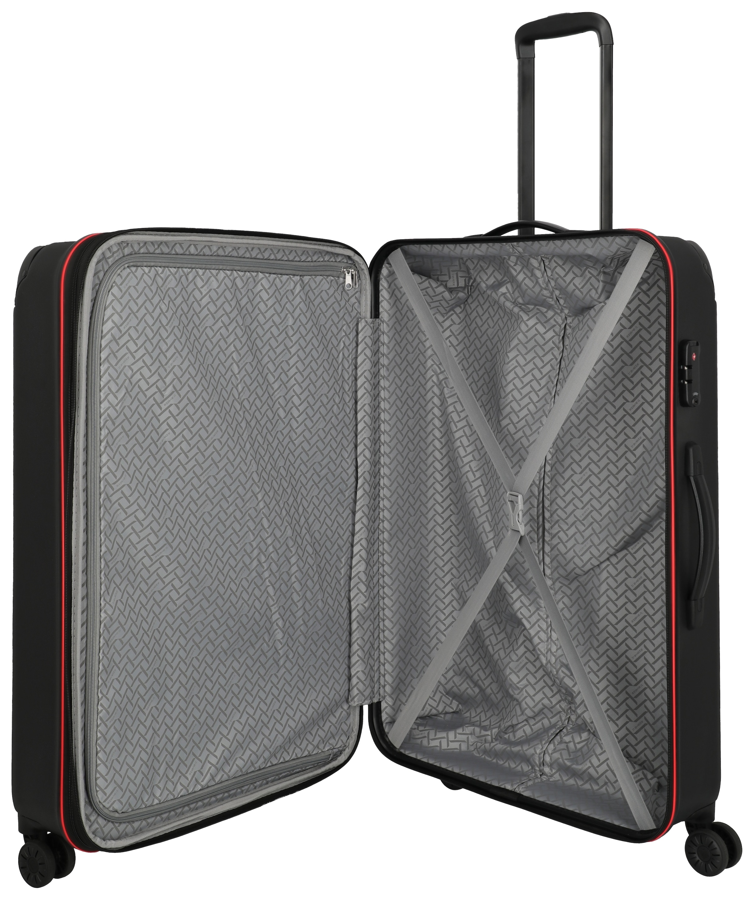 travelite Hartschalen-Trolley »OTTO x Travelite CITY L«, 4 St. Rollen, Reisegepäck, Koffer gross, Aufgabegepäck