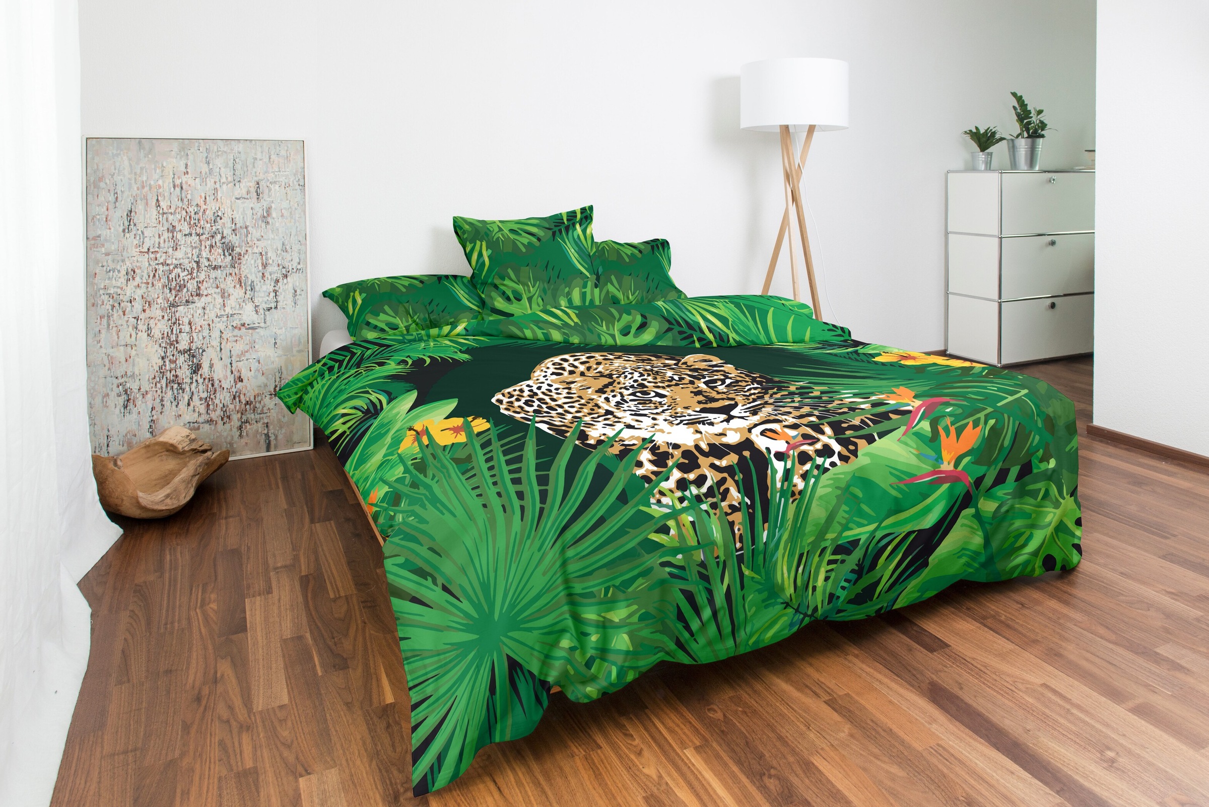 Image of Night Fashion Bettwäsche »Leno, Renforcé«, (2 tlg.), verdeckter Reissverschluss bei Ackermann Versand Schweiz