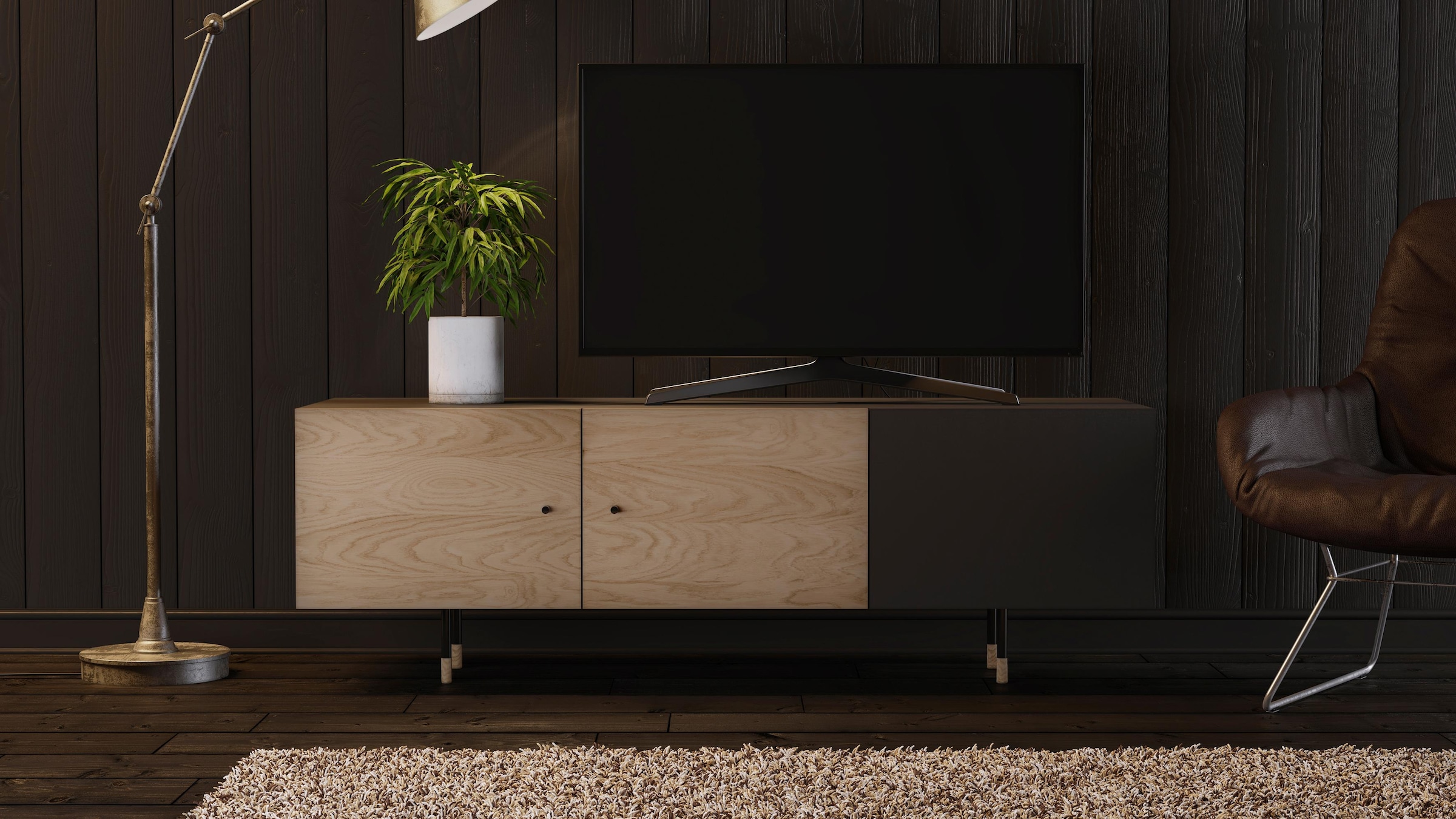 Image of Woodman TV-Board "Jugend TV-Kommode" mit Soft Close Funktion, Breite 150 cm, FSC