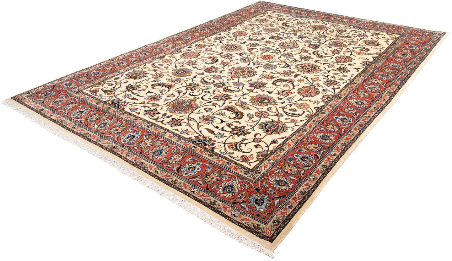 Image of morgenland Orientteppich »Perser - Classic - 312 x 213 cm - beige«, rechteckig, 10 mm Höhe, Wohnzimmer, Handgeknüpft, Einzelstück mit Zertifikat bei Ackermann Versand Schweiz