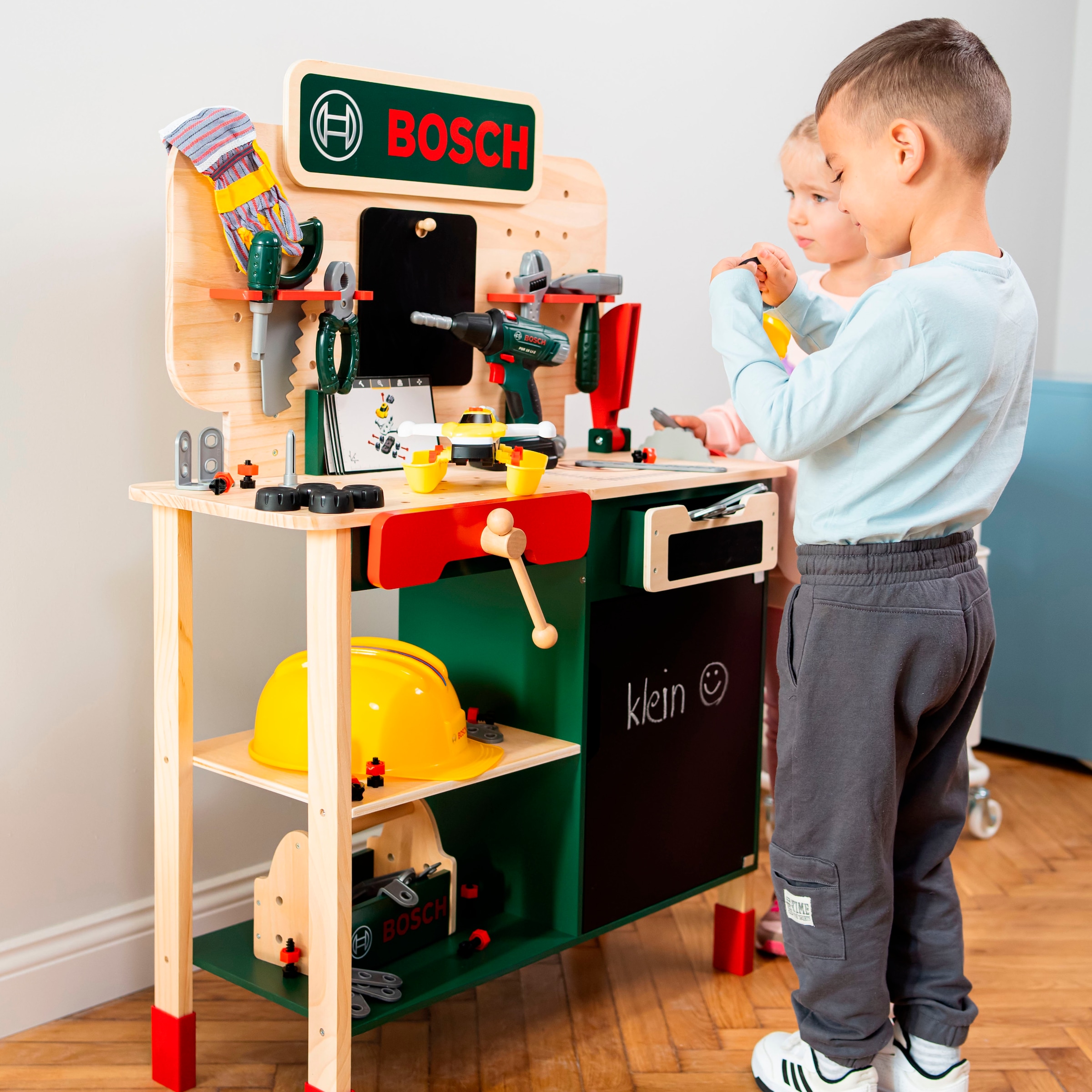 Klein Spielwerkbank »BOSCH Holzwerkbank« mit Sound