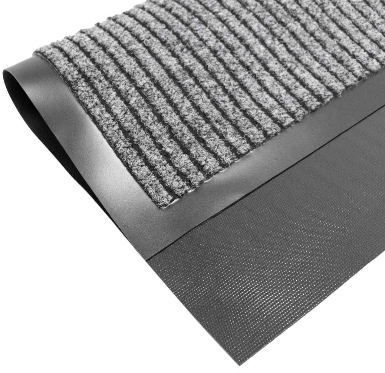 Primaflor-Ideen in Textil Fussmatte »OSLO«, rechteckig, 8 mm Höhe, Schmutzfangmatte, gestreift, meliert, rutschhemmend, waschbar