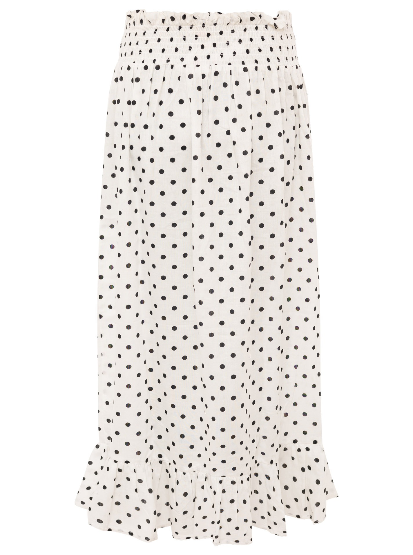 Zwillingsherz Maxikleid »"Classic Dots"« knöchellang, breite Träger, mit Punkten, elastisches Oberteil