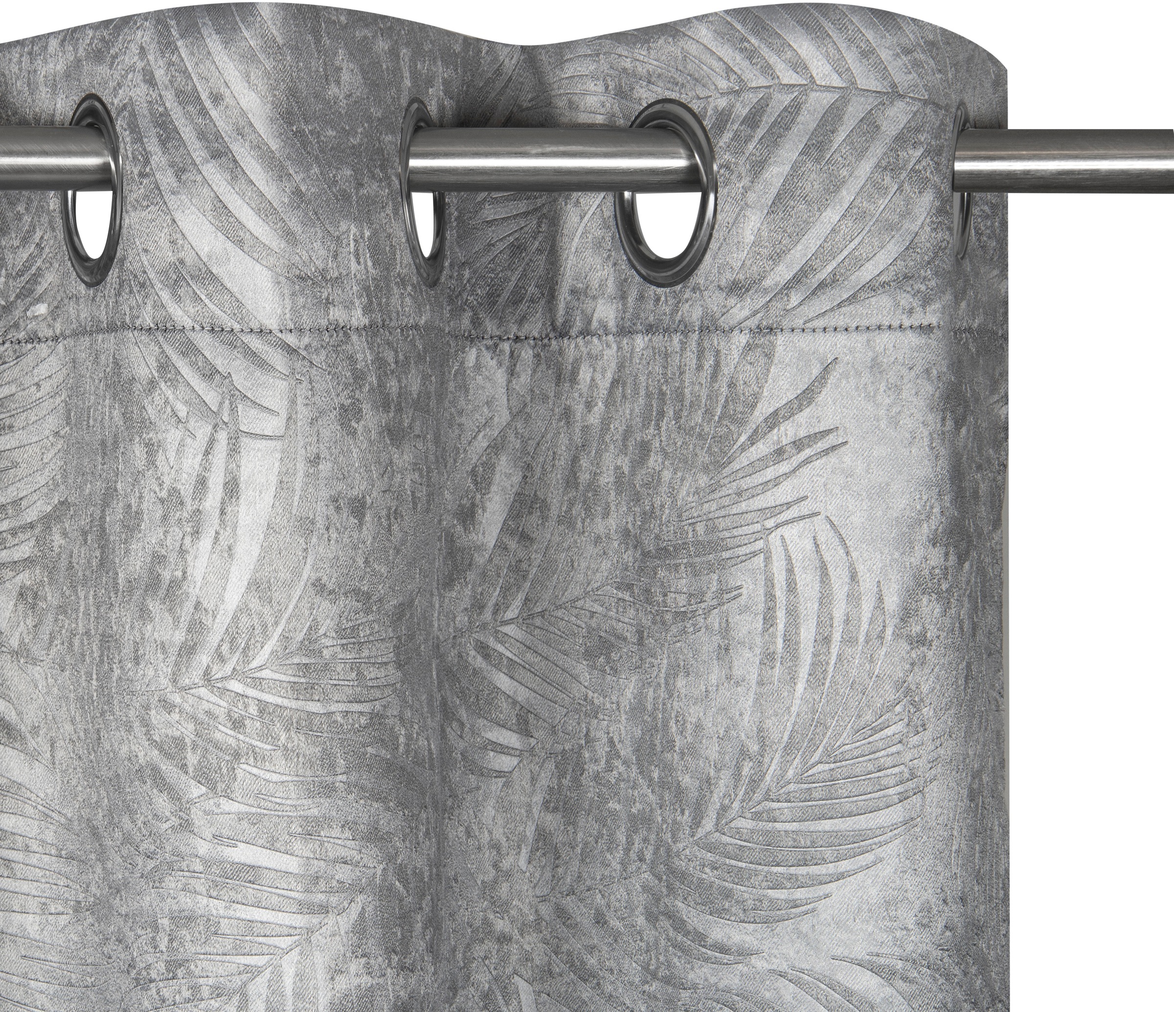 Gerster Vorhang »Leana« Ösen 1 Stk. tlg. Blickdichter Ösenschal "Leana"