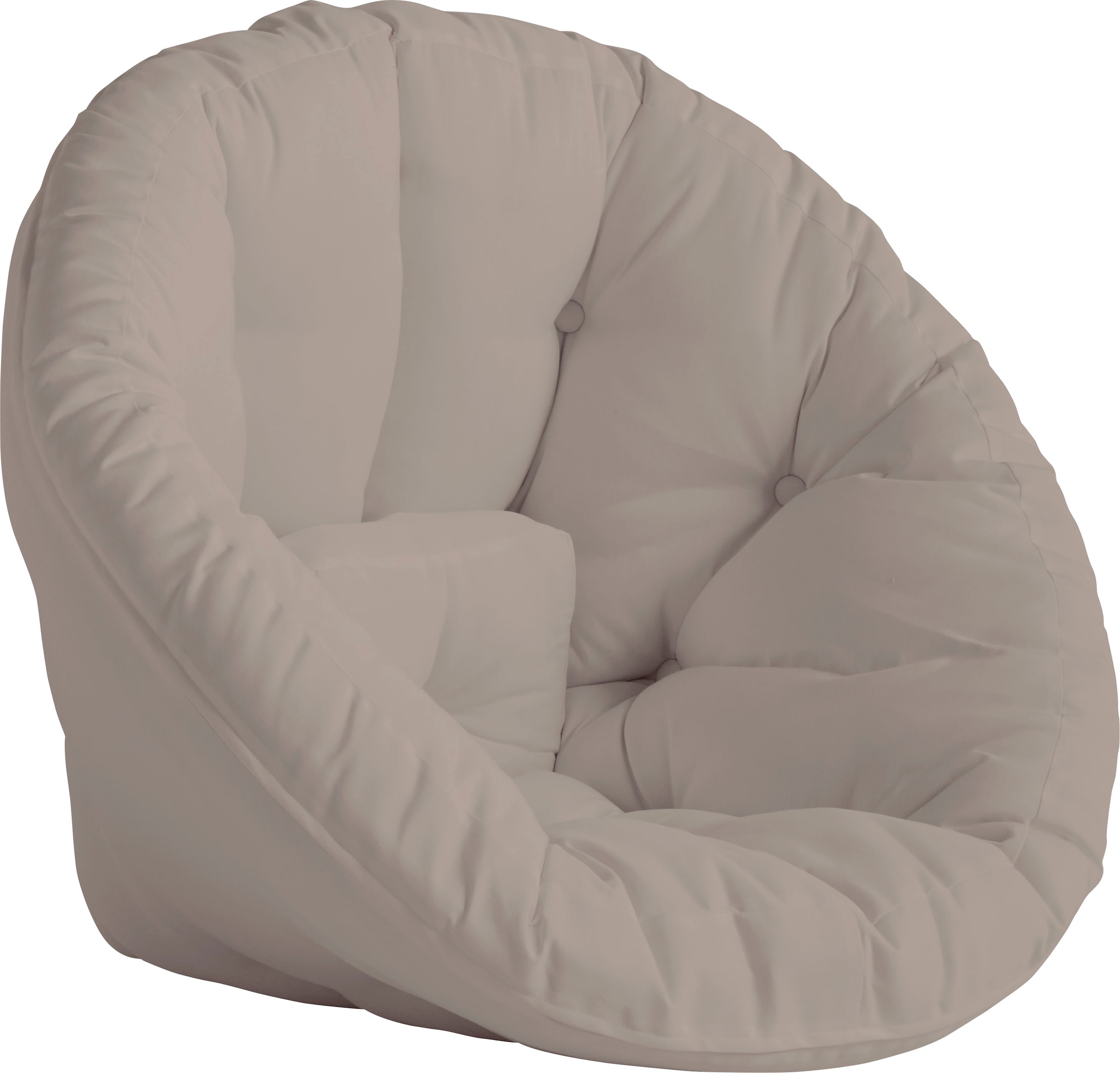 Image of Karup Design Gartensessel "Nido out™, Loungesessel, Hocker, Chillsessel, Relaxsessel" B/H/T ca: 95x70x100cm - in mehreren Farben, Outdoor geeignet, Schmutz- und Wasserabweisend, Made in Europe