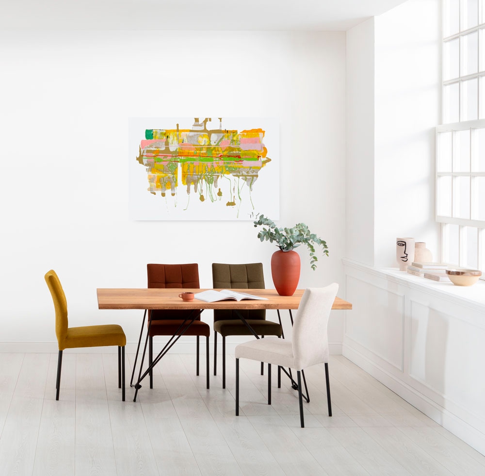 Image of Komar Leinwandbild "Welcome Amy - Grösse 60 x 90 cm" Natur 1 Stk. tlg. Keilrahmenbild mi Echtholzrahmen