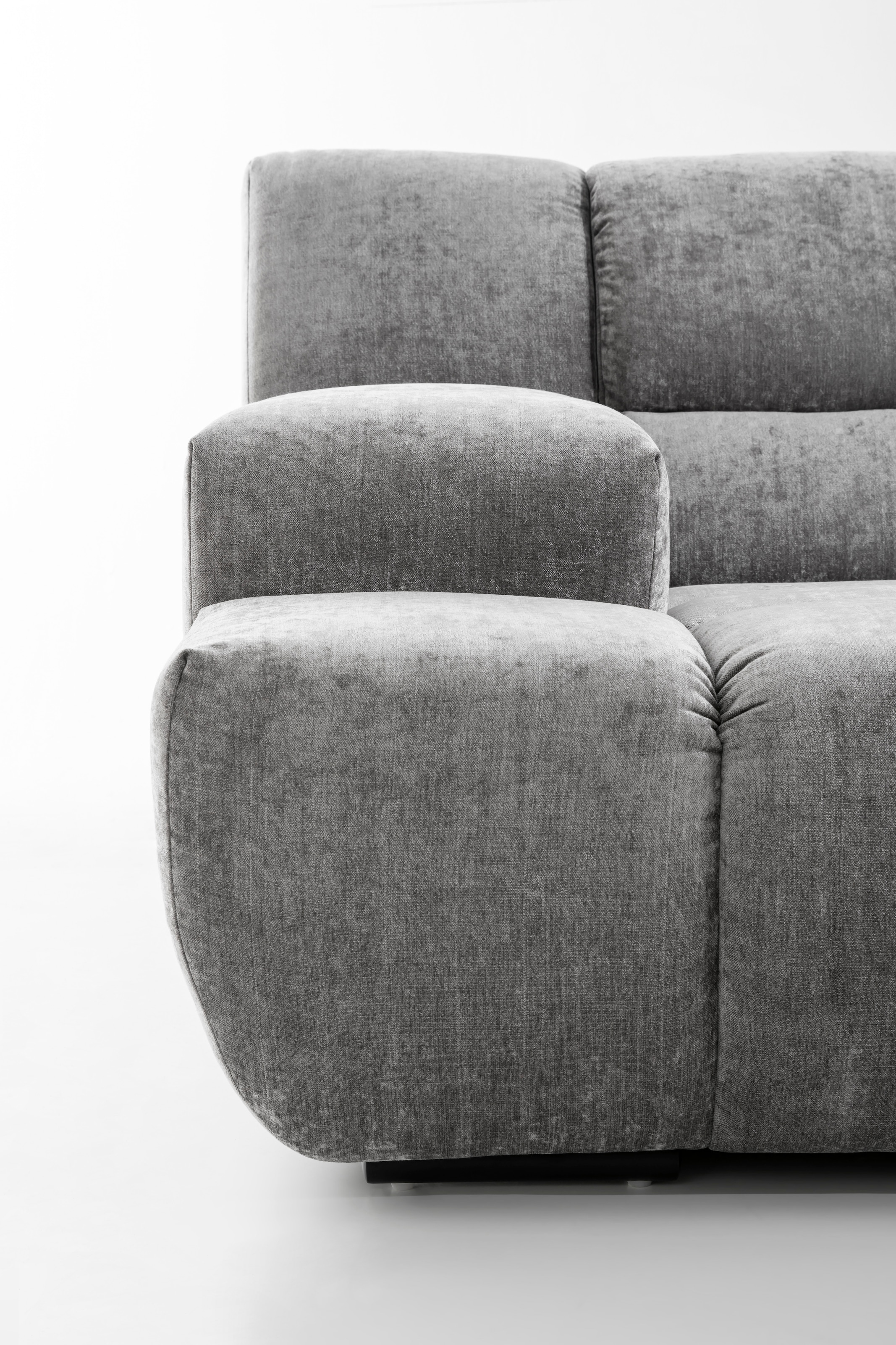 designwerk Ecksofa »Cielo L-Form, Design und aufwendige Detailverarbeitung« mit Sitztiefenverstellung