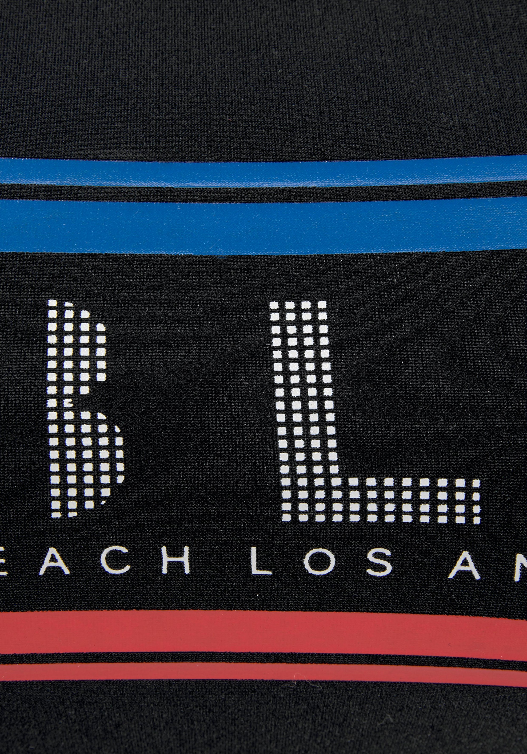 Venice Beach Bustier-Bikini, Mit Logodruck