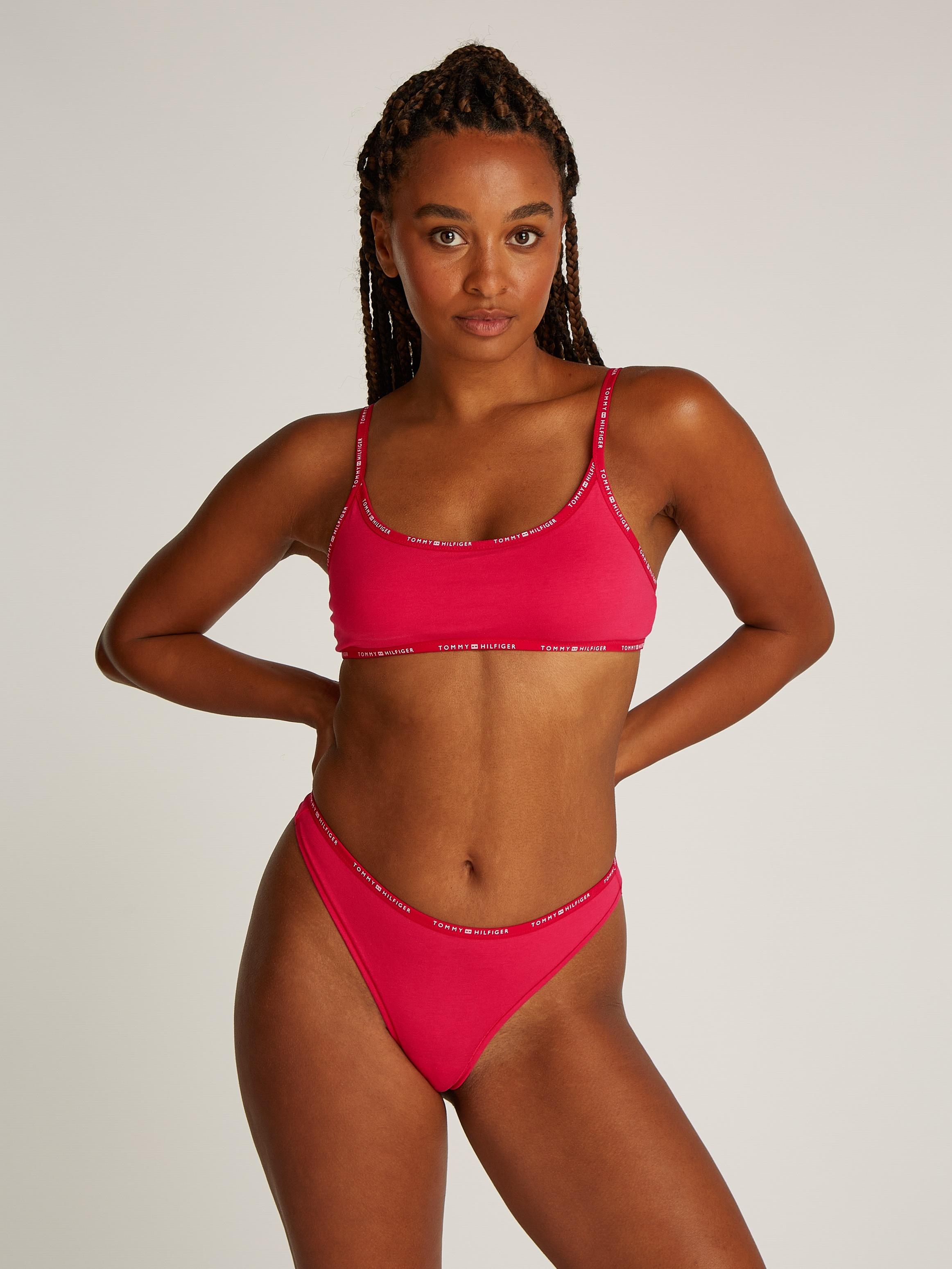 Tommy Hilfiger Underwear Tanga »THONG«, mit Logoschriftzügen