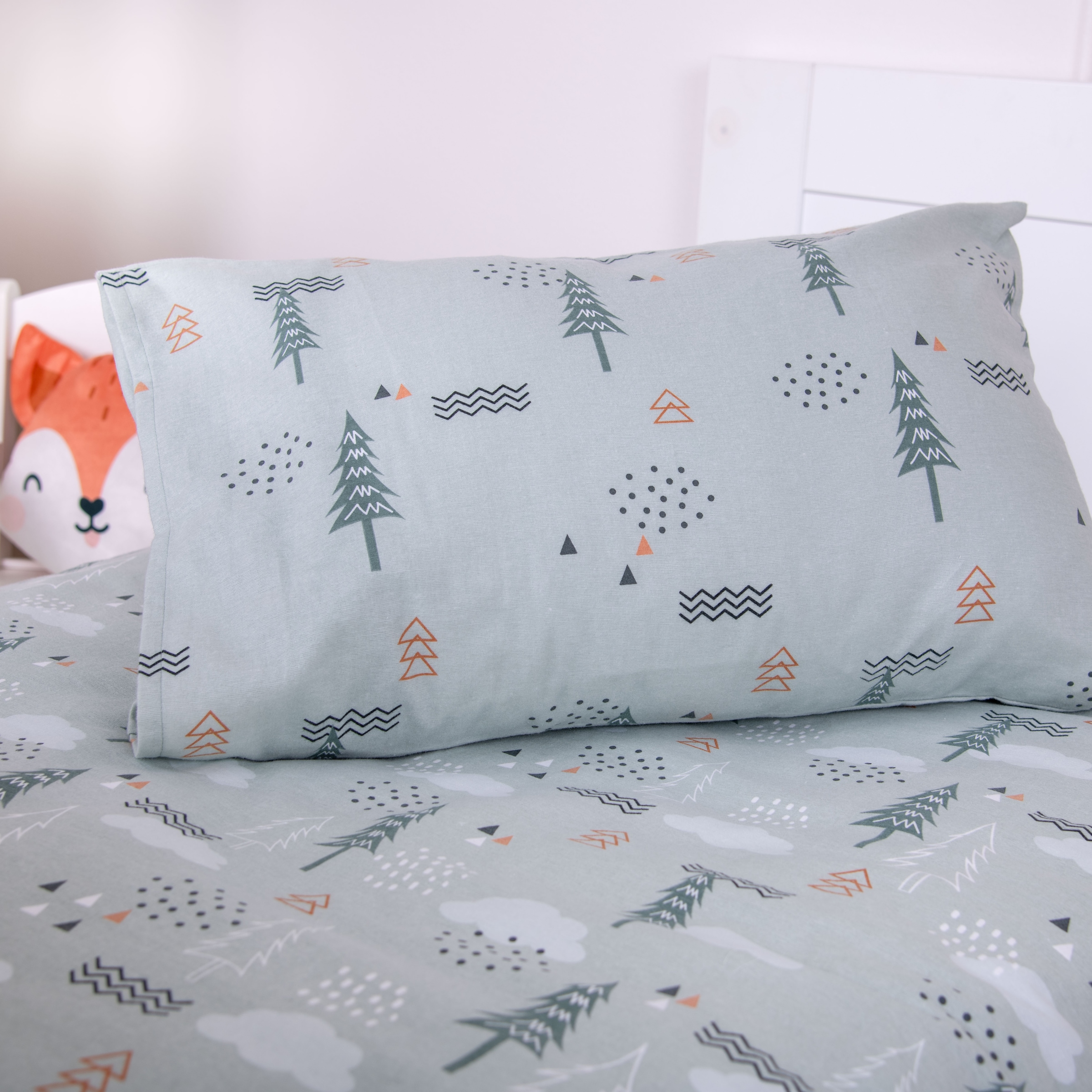Baby Best Babybettwäsche »babybest Nordic Forest« 2 Stk. mit tollem Wendemotiv
