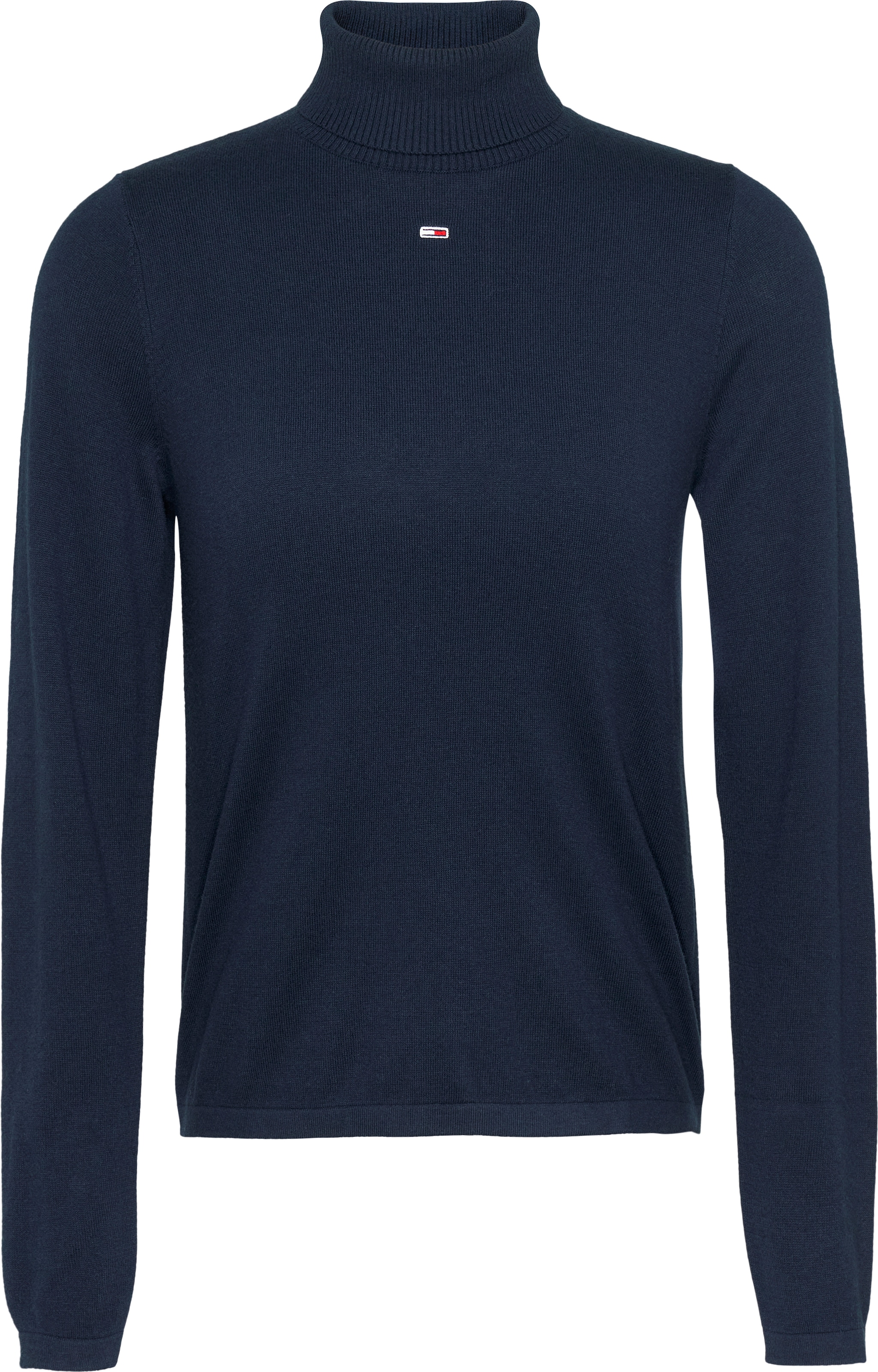 Tommy Jeans Rollkragenpullover, mit Logostickerei