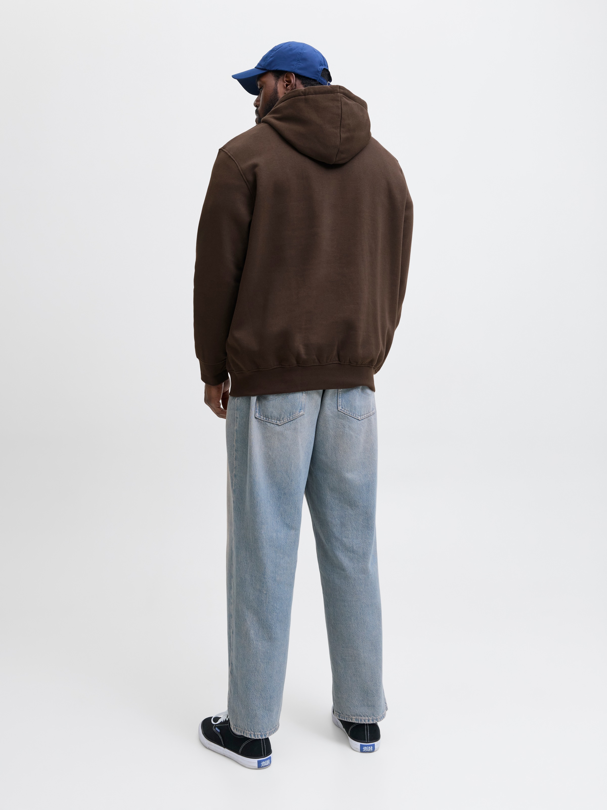 Jack & Jones PlusSize Sweat à capuche »JJESOHO SWEAT HOOD NOOS PLS«, mit Logobranding
