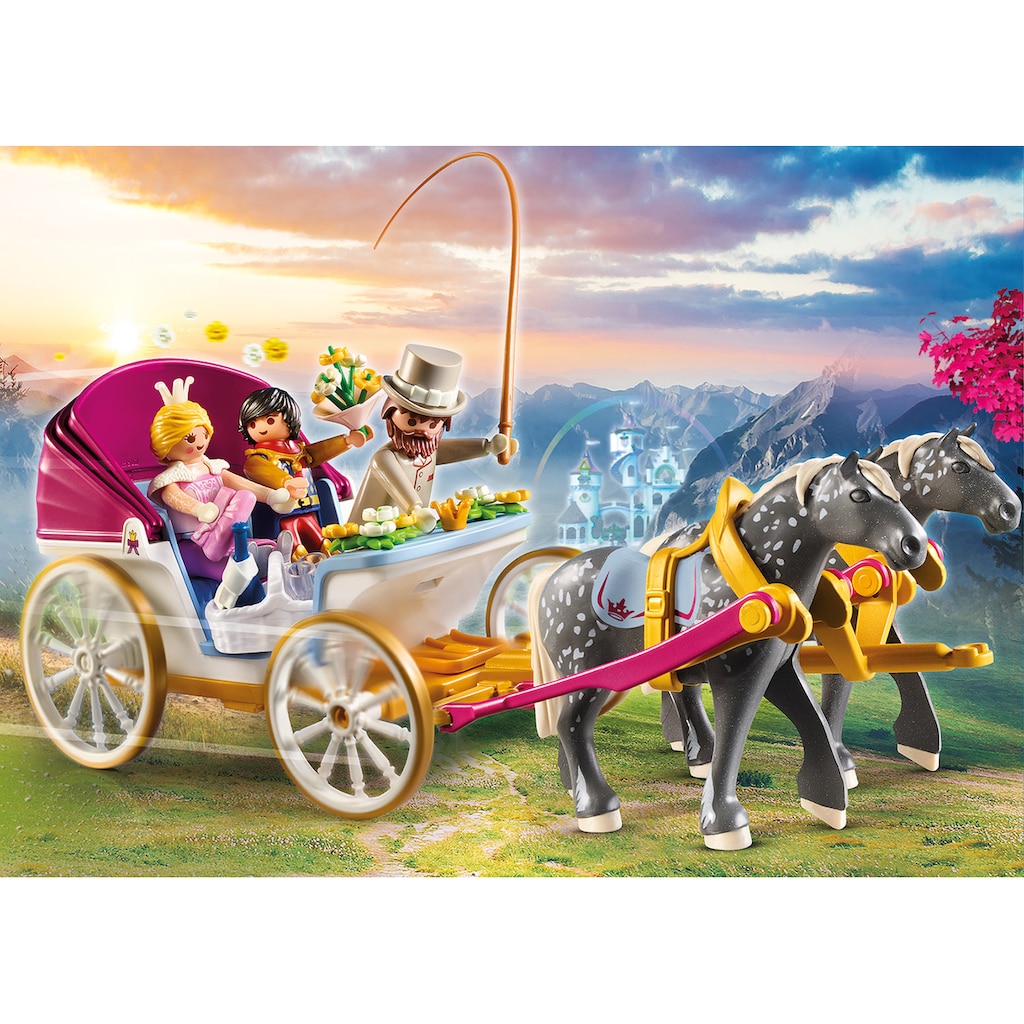 Playmobil® Konstruktions-Spielset »Romantische Pferdekutsche (70449), Princess«, (60 St.)