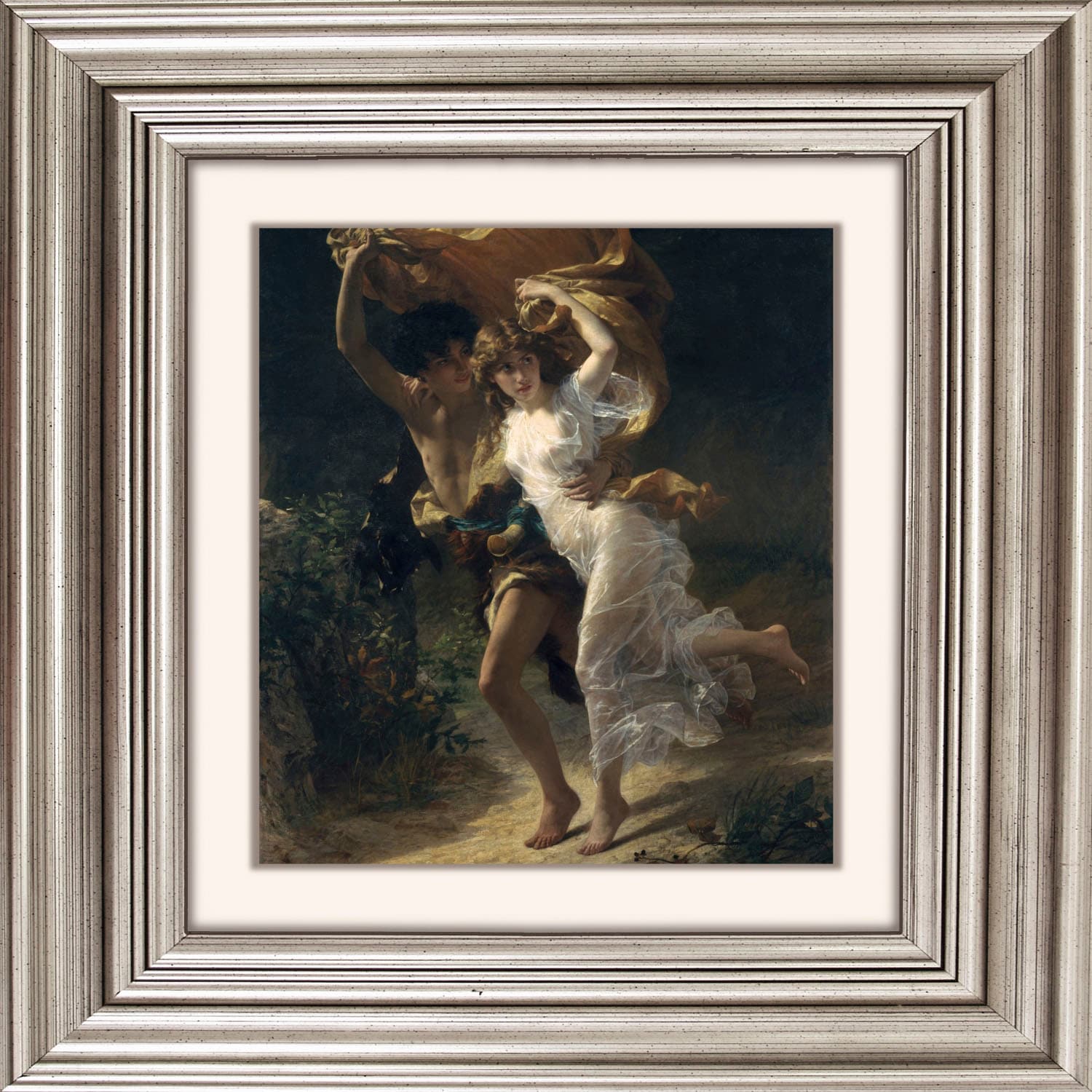 Image of queence Acrylglasbild "Pärchen" Bilder von Liebespaaren Gemälde Historische Persönlichkeiten Kunst Fine Art-Print in Galeriequalität